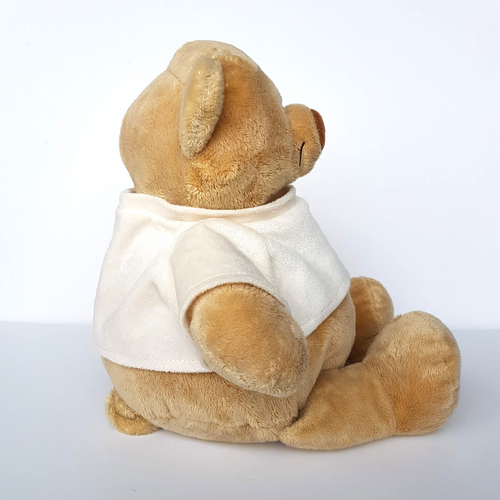 GARDO BABY Plush BEAR Lovey 37cm Plush Cream Stuffed Animal Soft Toy Comfort8