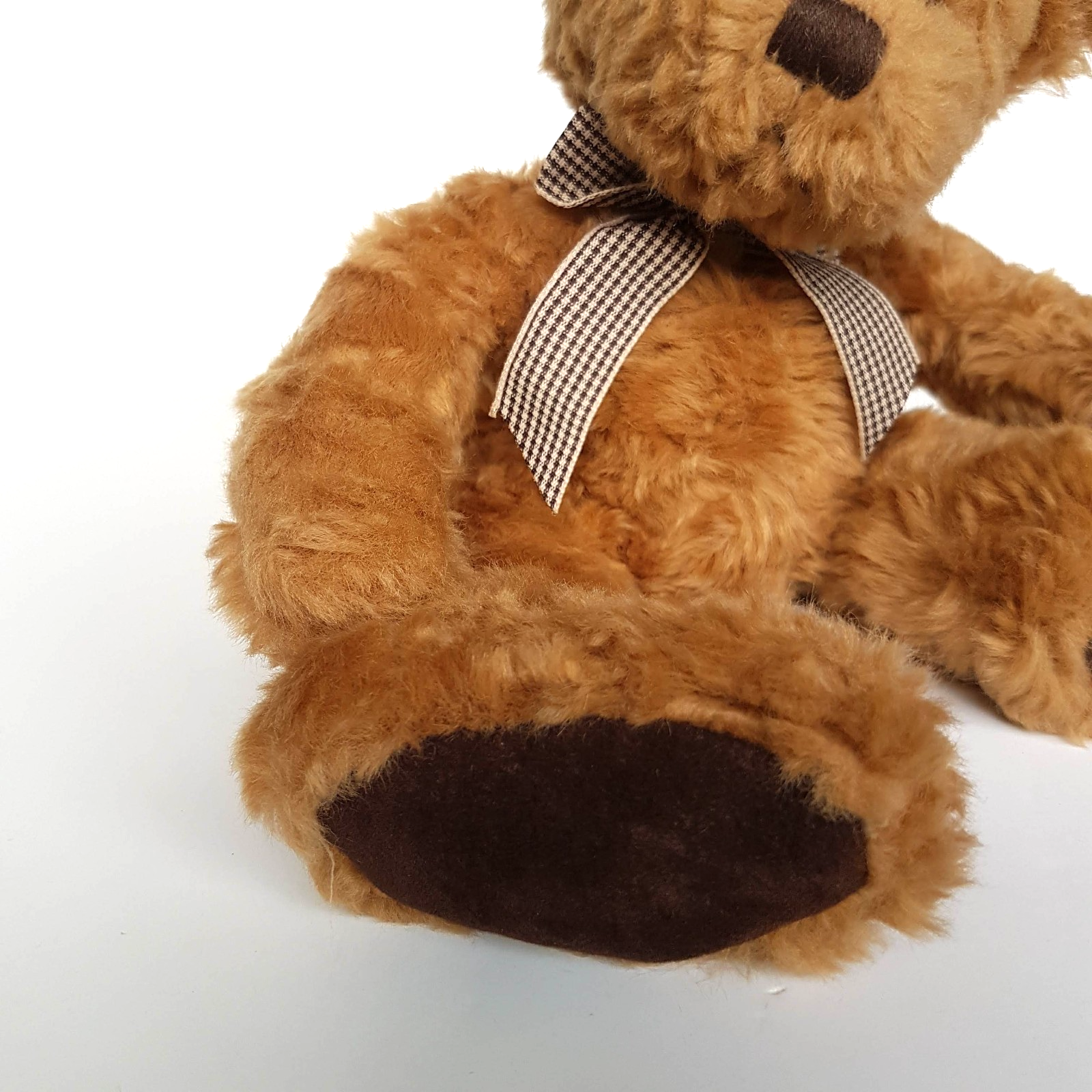 Russ LANGLEY TEDDY BEAR 28cm Plush Soft Toy Stuffed Animal Cuddly Floppy Heavy2