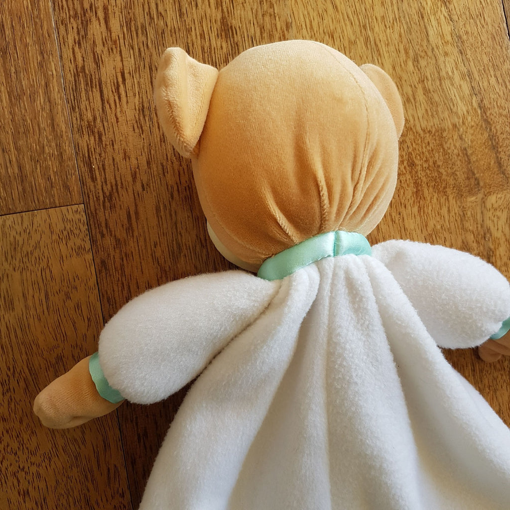 Rare PRECIOUS MOMENTS Baby Lovey BEAR Security Blanket Plush Comforter Soft Toy11