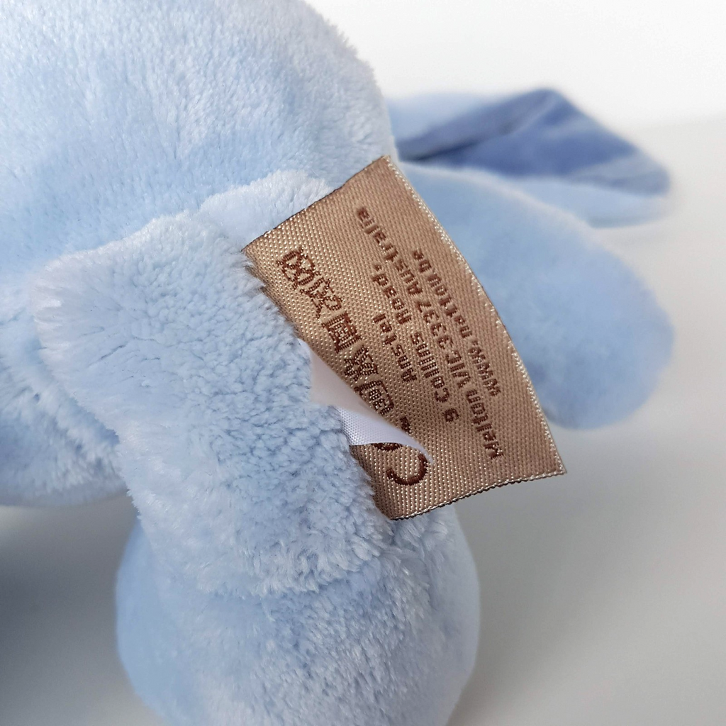 Nattou BLUE BUNNY RABBIT Plush Lovey 33cm Stuffed Animal Baby Soft Toy Pastel7