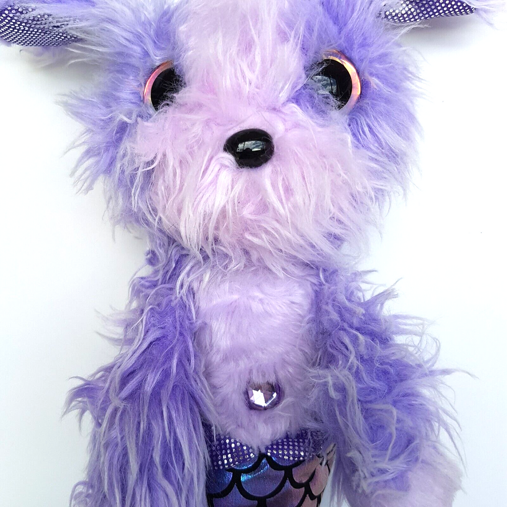SCRUFF A LUVS Mermaid Dog Mystery Rescue Purple Plush Stuffed Animal Soft Toy3