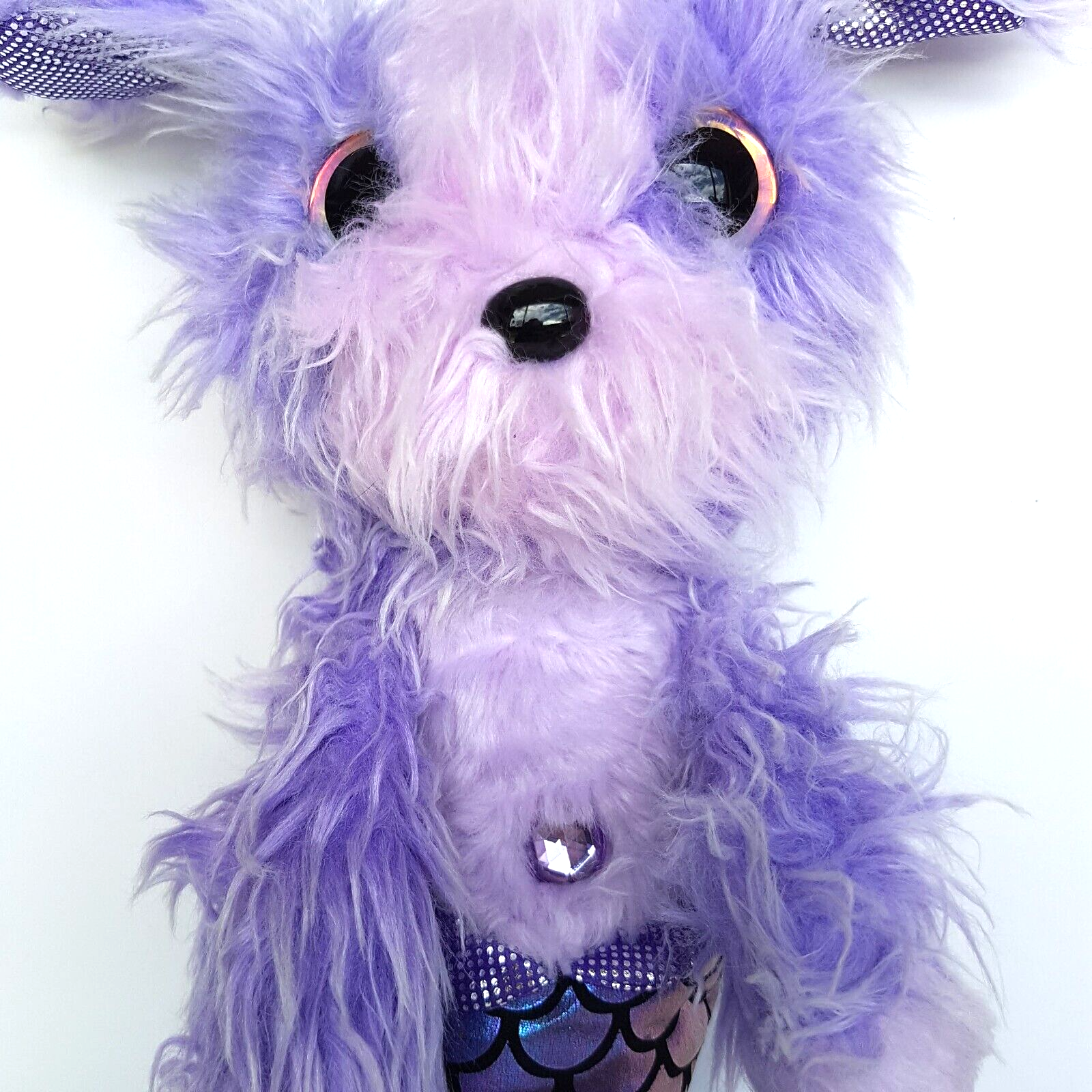 SCRUFF A LUVS Mermaid Dog Mystery Rescue Purple Plush Stuffed Animal Soft Toy3
