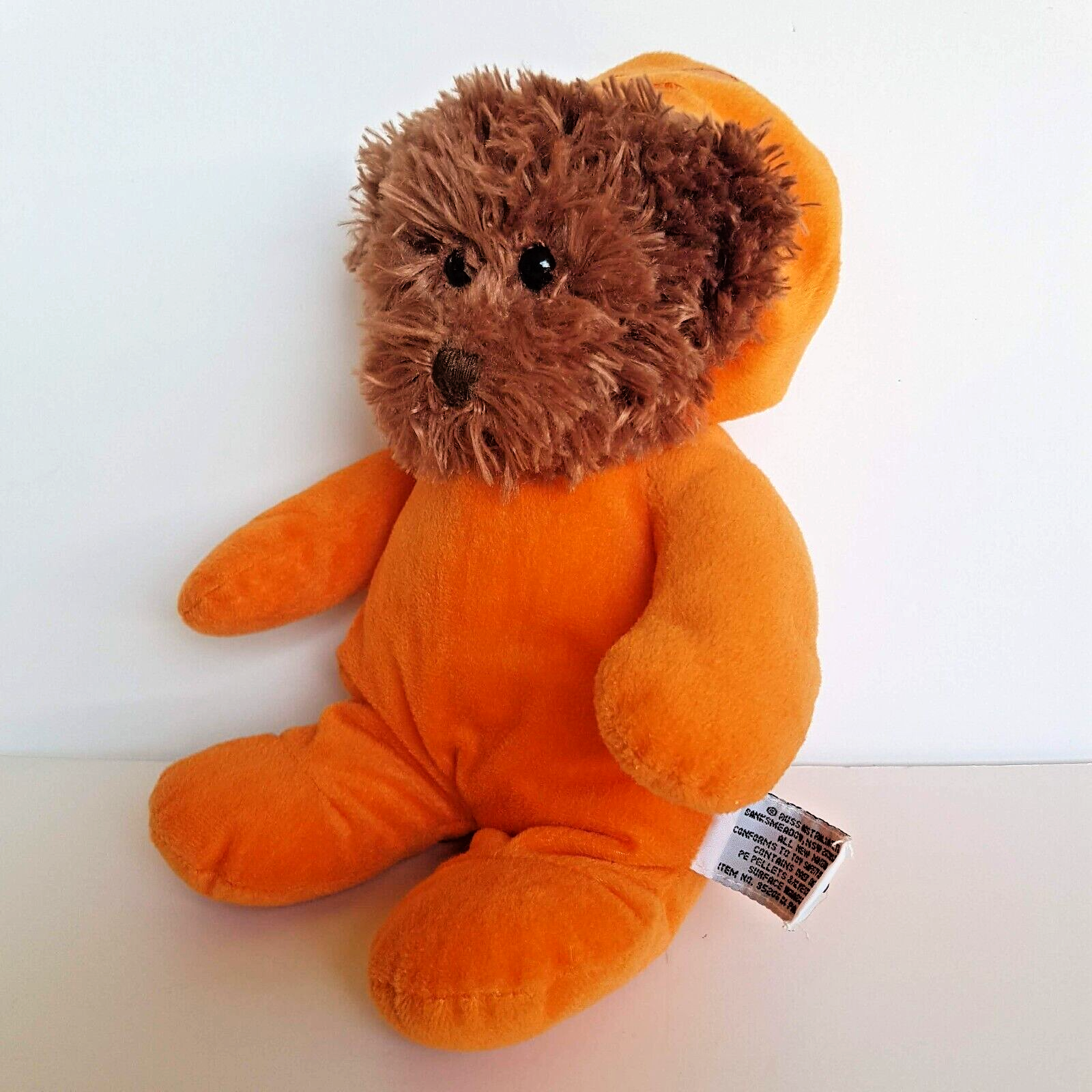 Russ HALLOWEEN PUMPKIN Teddy Bear Plush Orange Stuffed Animal Soft Toy Cute7