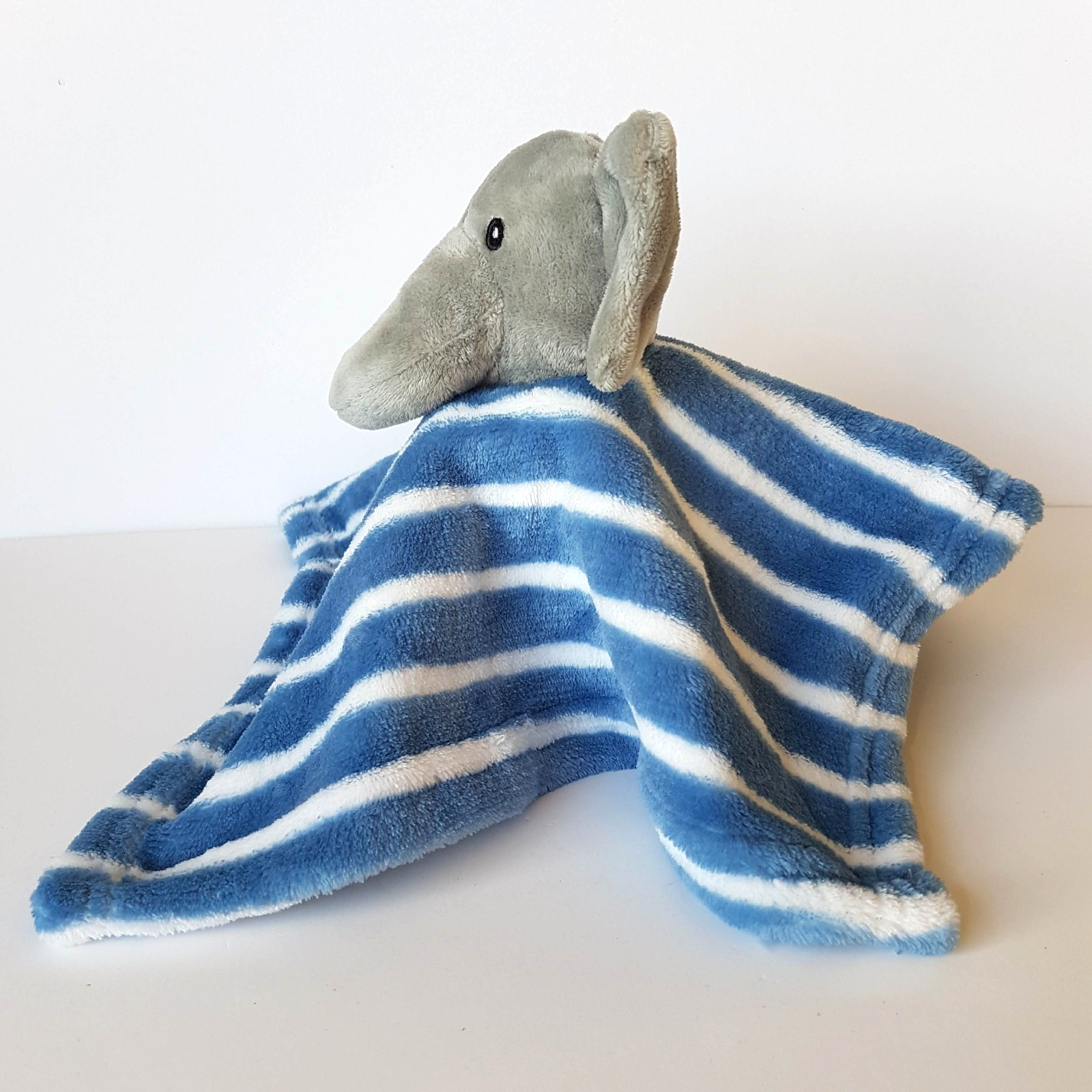 Lila & Jack ELEPHANT Lovey Security Blanket Stuffed Animal Soft Toy Comforter3