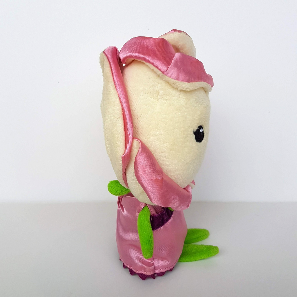 Kimochis BELLA ROSE Flower Plush Velour Doll 19cm Soft Toy Stuffed Girl 20105