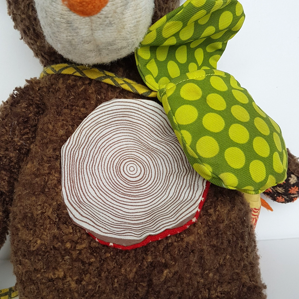 Ebulobo MUM & BABY BEAR Activity 37cm Plush Stuffed Animal Soft Toy Crinkle9