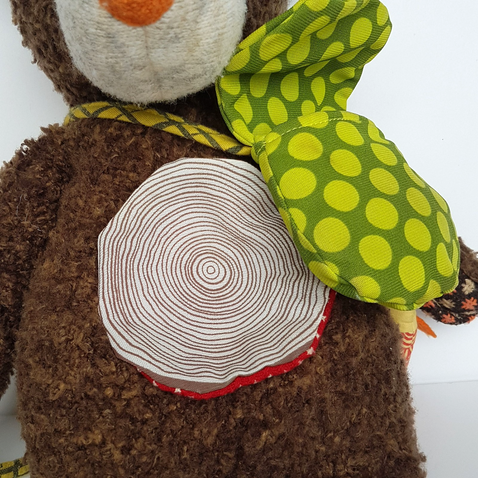 Ebulobo MUM & BABY BEAR Activity 37cm Plush Stuffed Animal Soft Toy Crinkle9