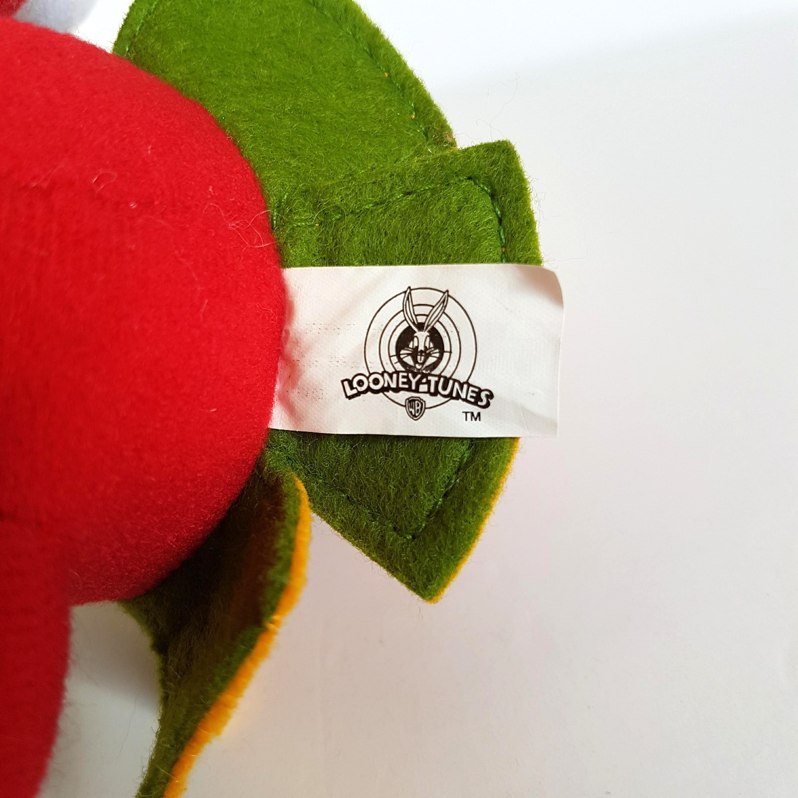 Vintage MARVIN THE MARTIAN Looney Tunes 29cm Plush 1999 Soft Toy Cartoon Toys6