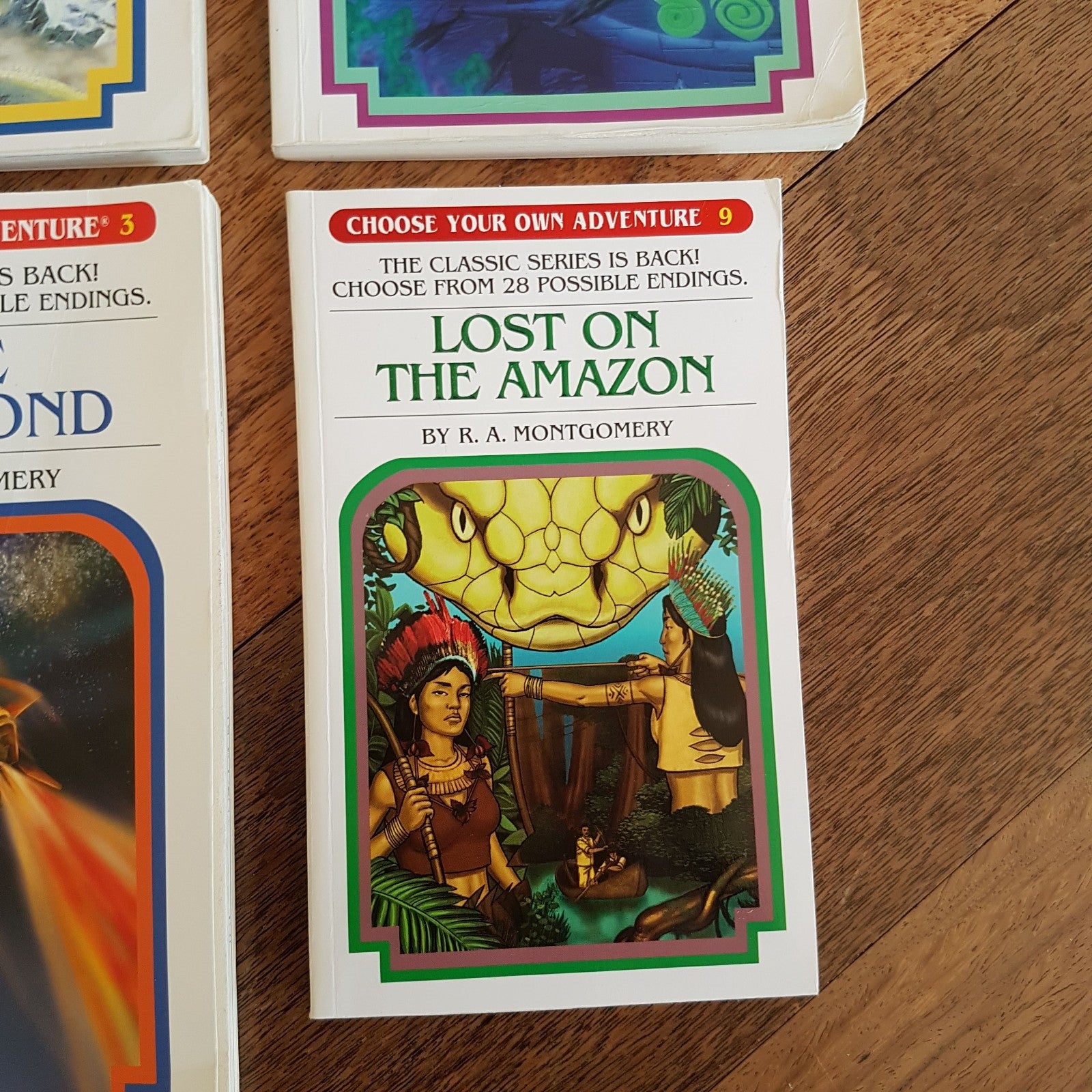 Choose Your Own Adventure BOOK BUNDLE Lot Kids Adventure Books Multiple Endings4