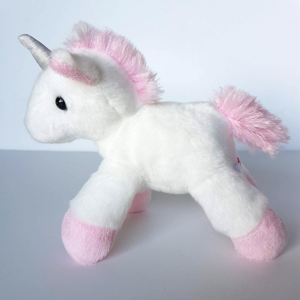 Aurora Fancy Pals UNICORN Plush White Pink Stuffed Magic Animal Soft Toy Small2