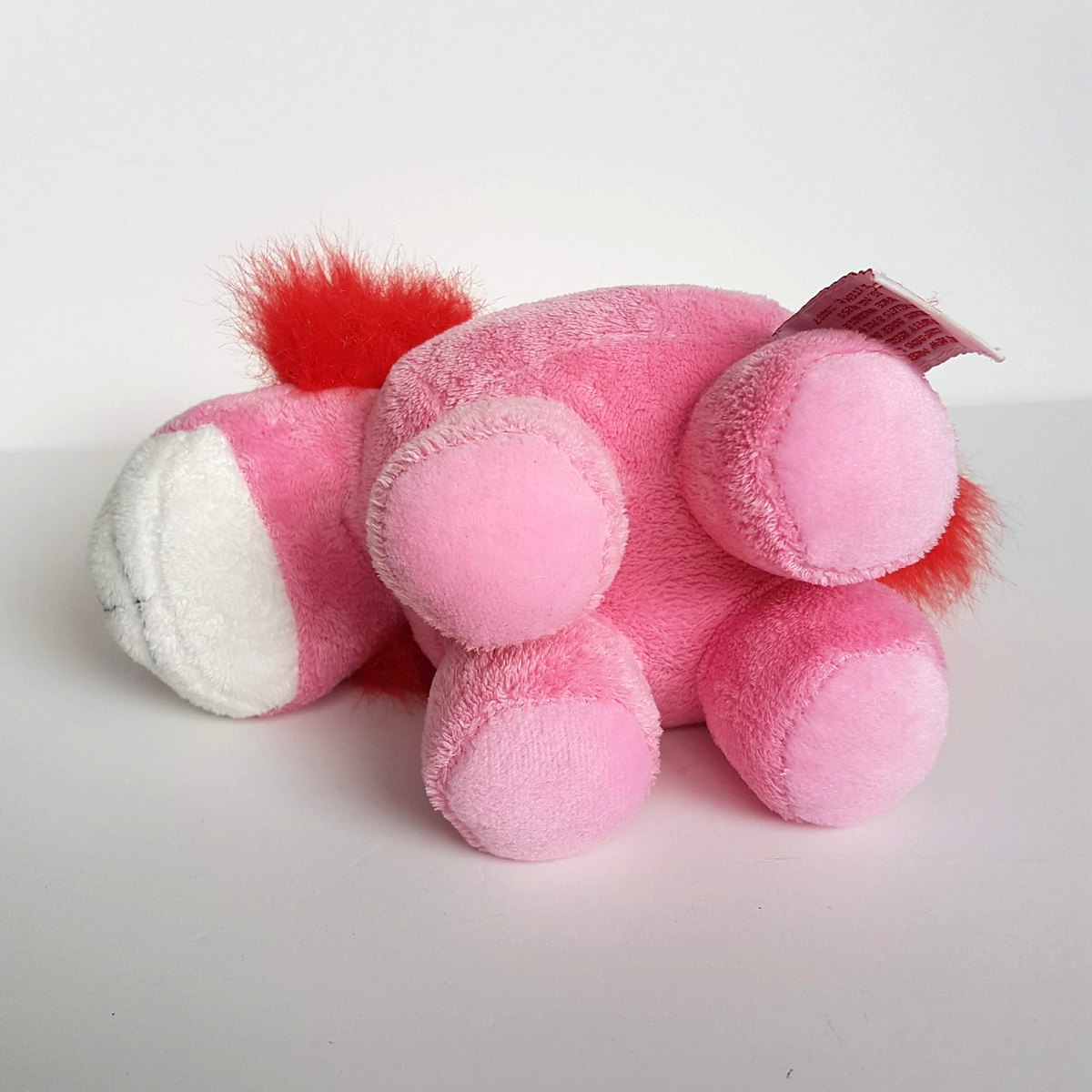Russ Pink LION WILD CAT Plush Small Soft Toy Stuffed Animal Silver Heart Cuddly6