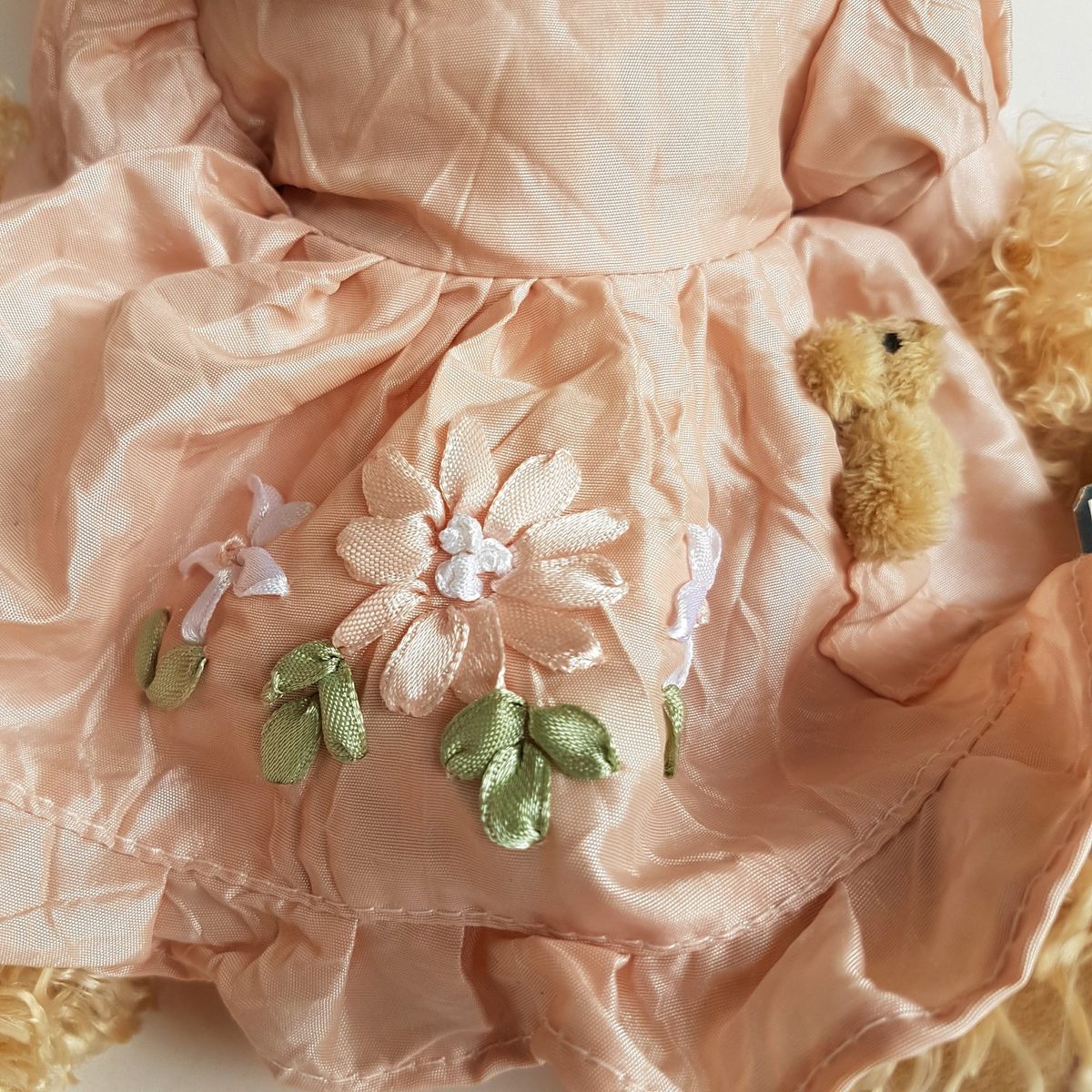 SETTLER BEARS Teddy Bear ANNABELLE 30cm Plush Soft Toy Rose Dress Stuffed Animal3
