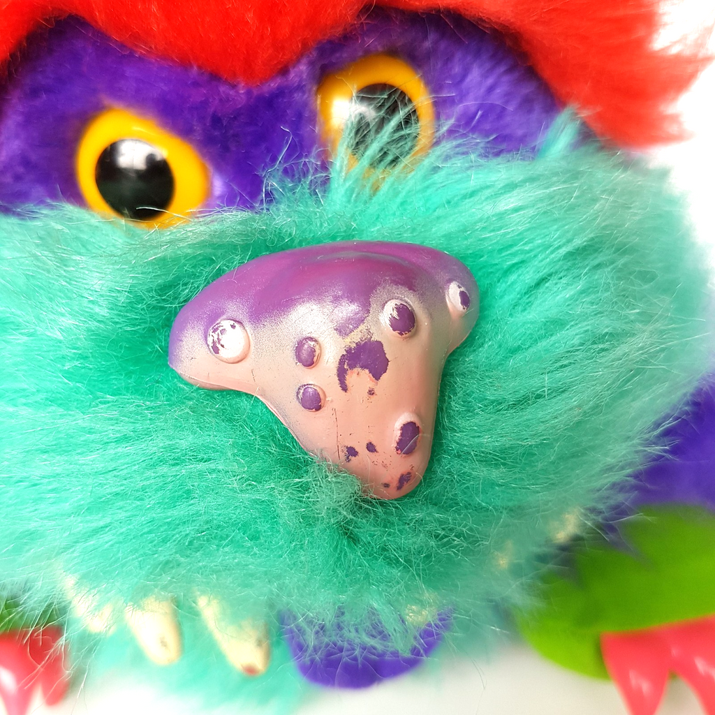 VTG My Pet Monster RARK 1986 Plush Puppet Stuffed AMTOY Soft Toy NO HANDCUFFS11