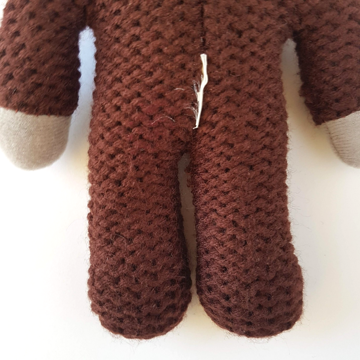 MR BEAN TEDDY BEAR 17cm Soft Toy Plush NO TAGS Stuffed Animal Knit Small TV Cute9