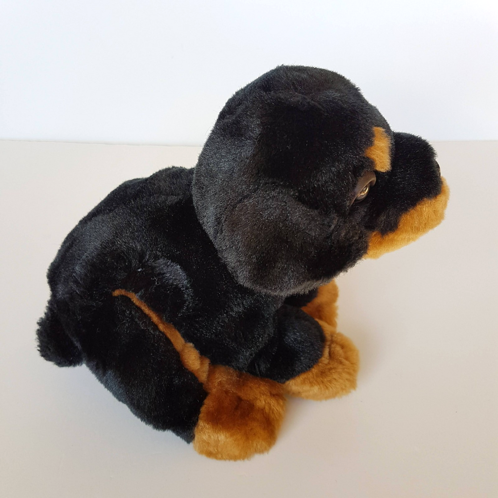 ROTTWEILER PUPPY DOG Plush Small Floppy SUPER Soft Toy Cuddly Stuffed Animal5