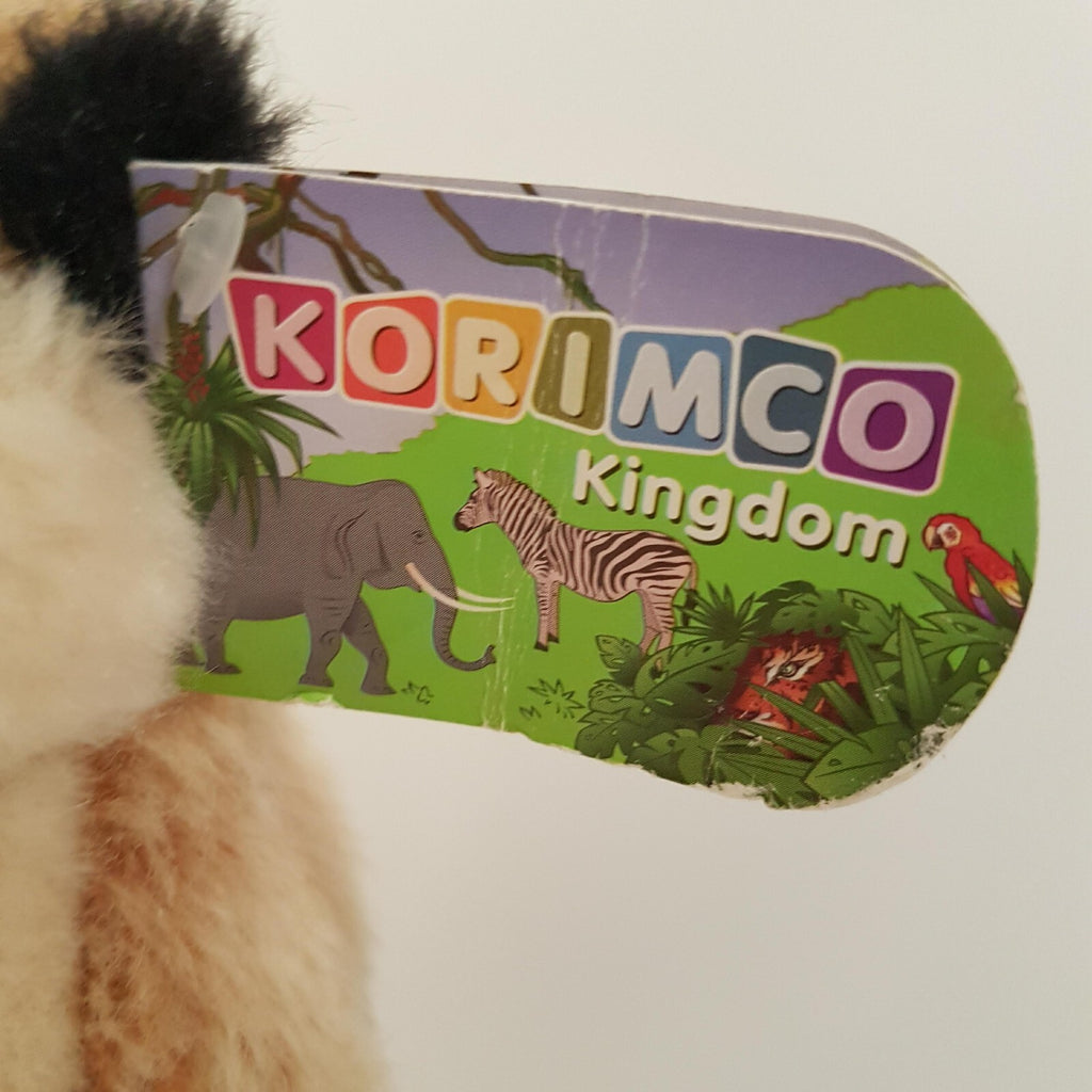 Korimco STANDING MEERKAT Plush 33cm Soft Toy Stuffed Animal Safari Zoo Animals5