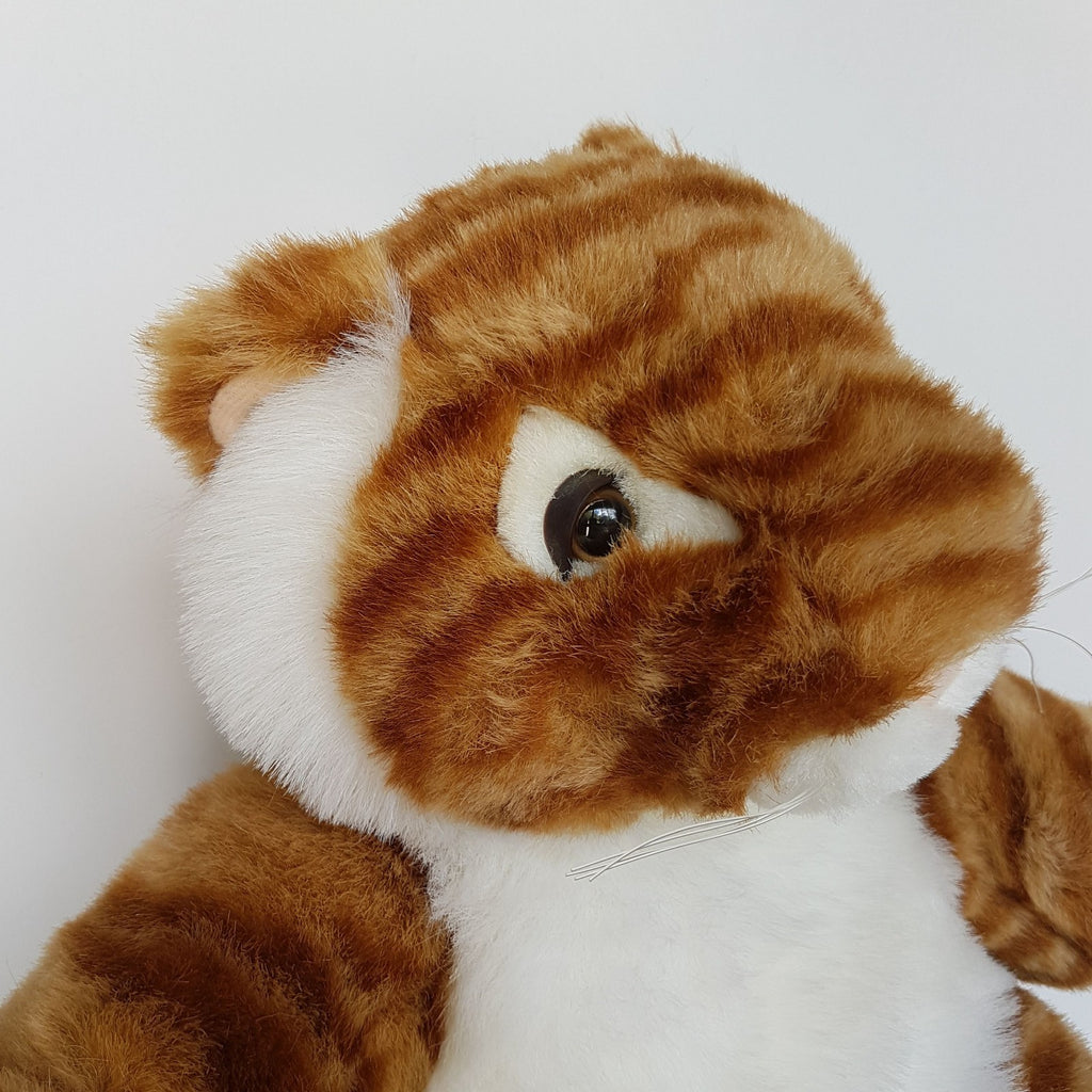 RARE Playful Plush TIGER Wild Cat Soft Toy 28cm Stuffed Animal Zoo Safari Plush1