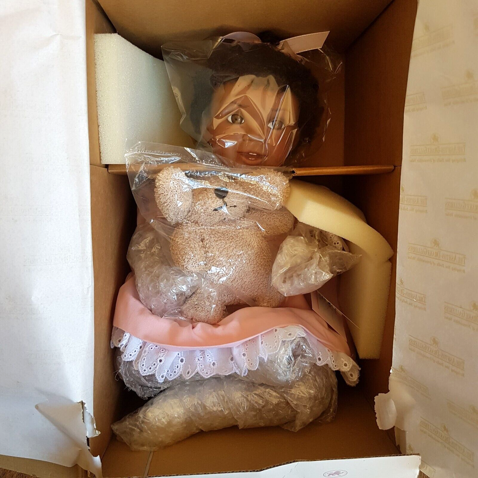 Ashton Drake BRIANNE Porcelain Doll COA Boxed Collectible African American Doll2