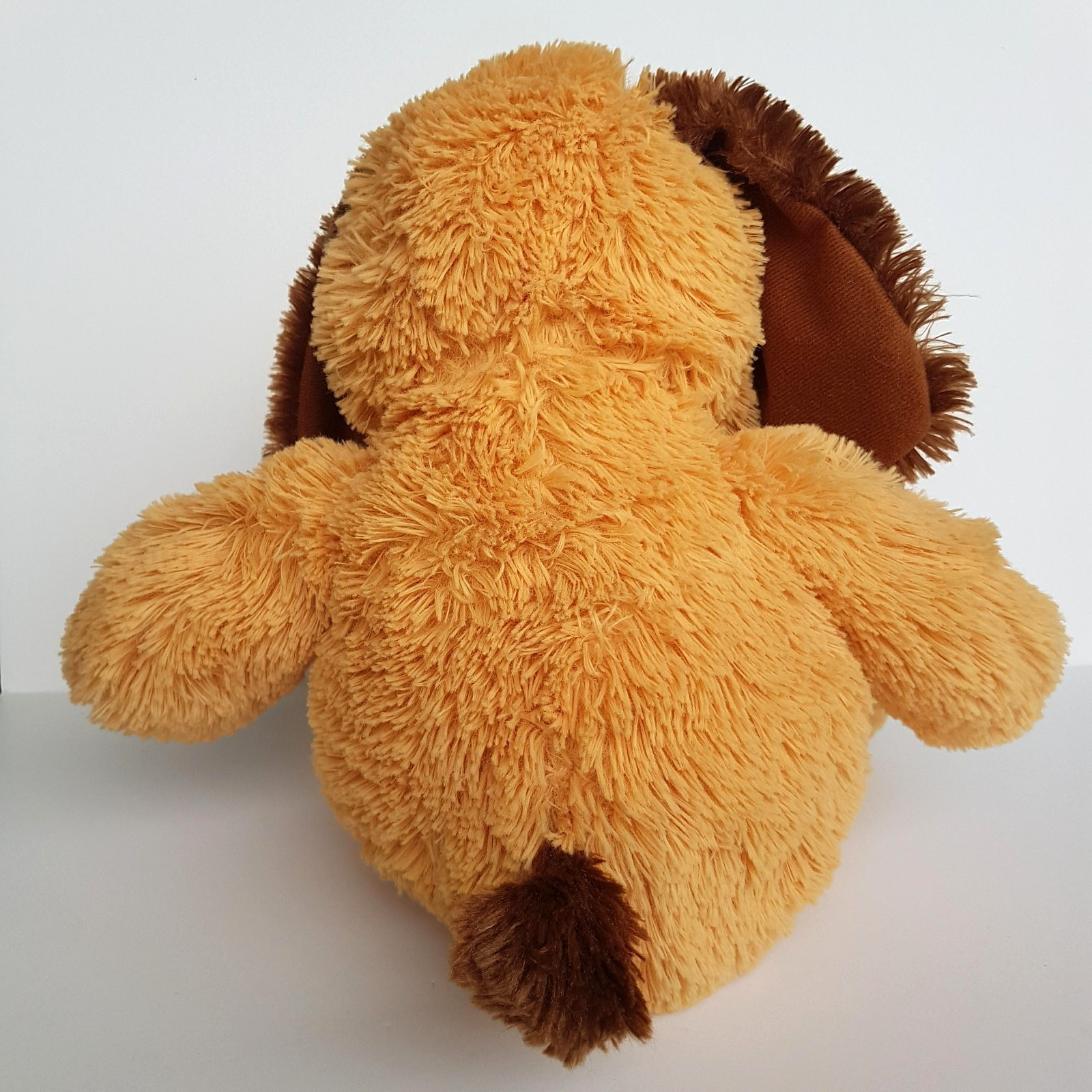 SCRUFFY DOG Floppy Plush 28cm Orange Brown Spotty Puppy Stuffed Animal Soft Toy5