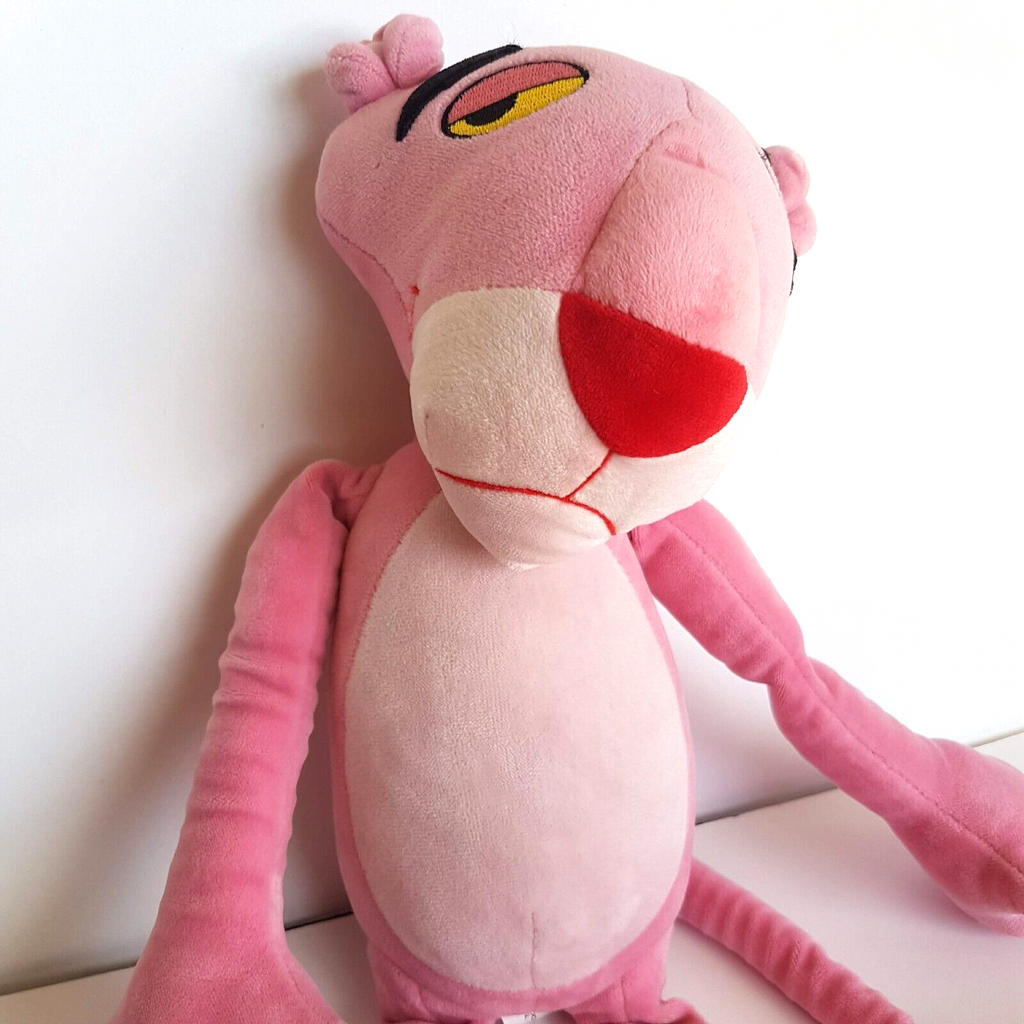Miniso PINK PANTHER Plush 55cm Cat Stuffed Animal Cartoon Floppy Soft Toy 20175