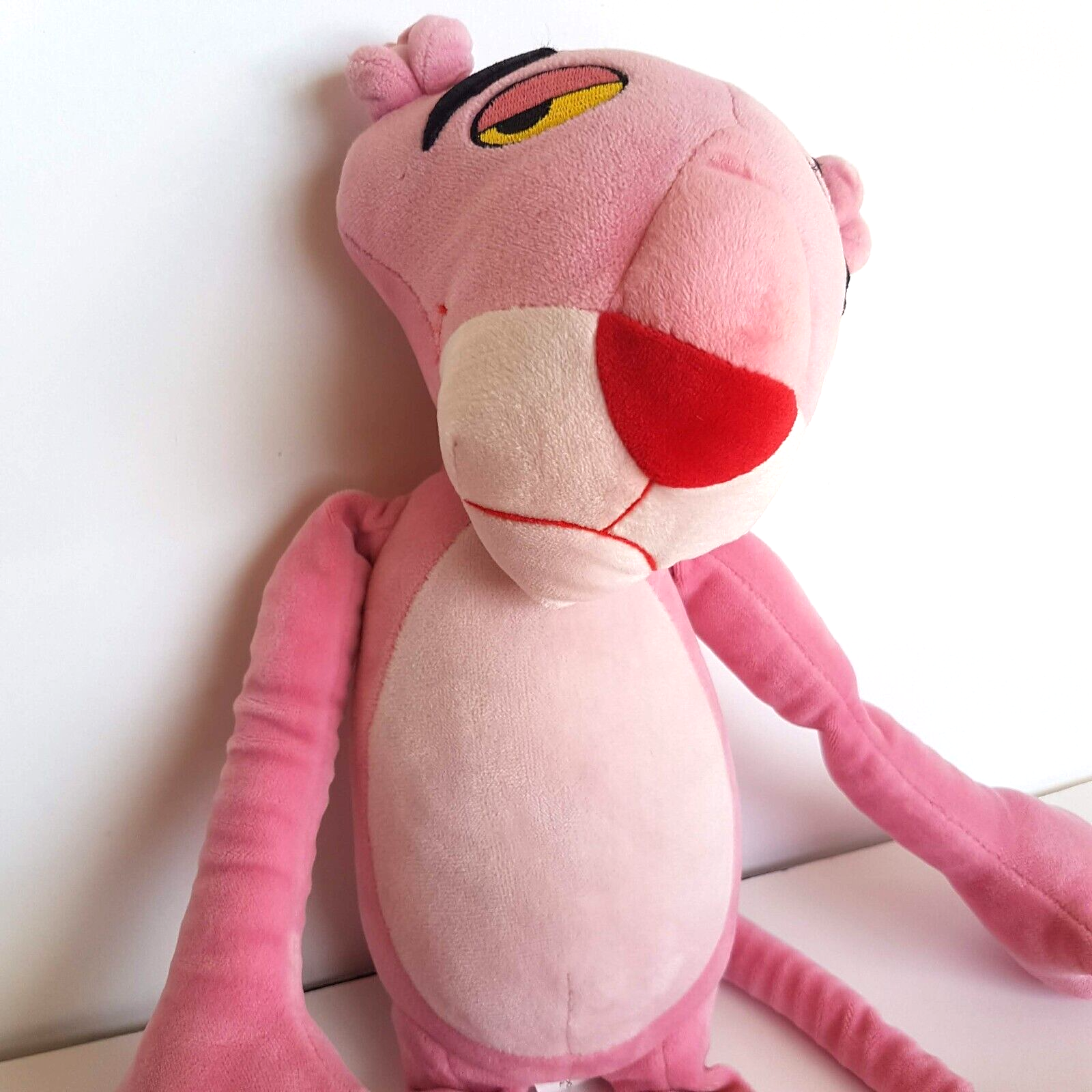 Miniso PINK PANTHER Plush 55cm Cat Stuffed Animal Cartoon Floppy Soft Toy 20175