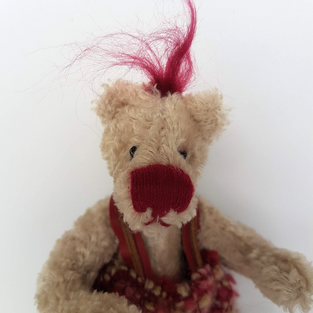 Oswald Sealy MINI TEDDY BEAR 15cm Plush Collectible Stuffed Animal Soft Toy Cute4
