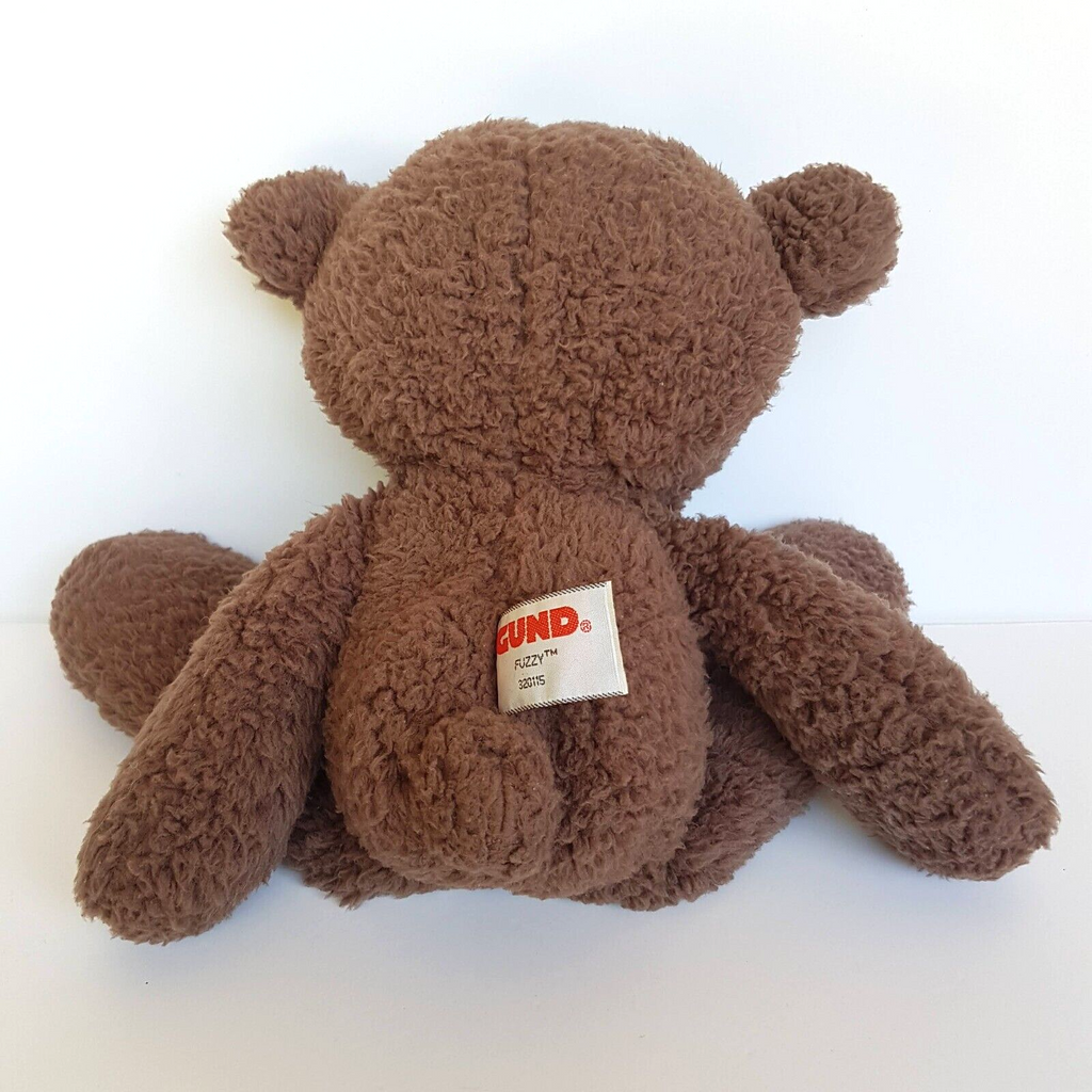 Gund CHOCOLATE FUZZY Teddy Bear Soft Toy Stuffed Animal Cuddly Floppy Brown Cute7