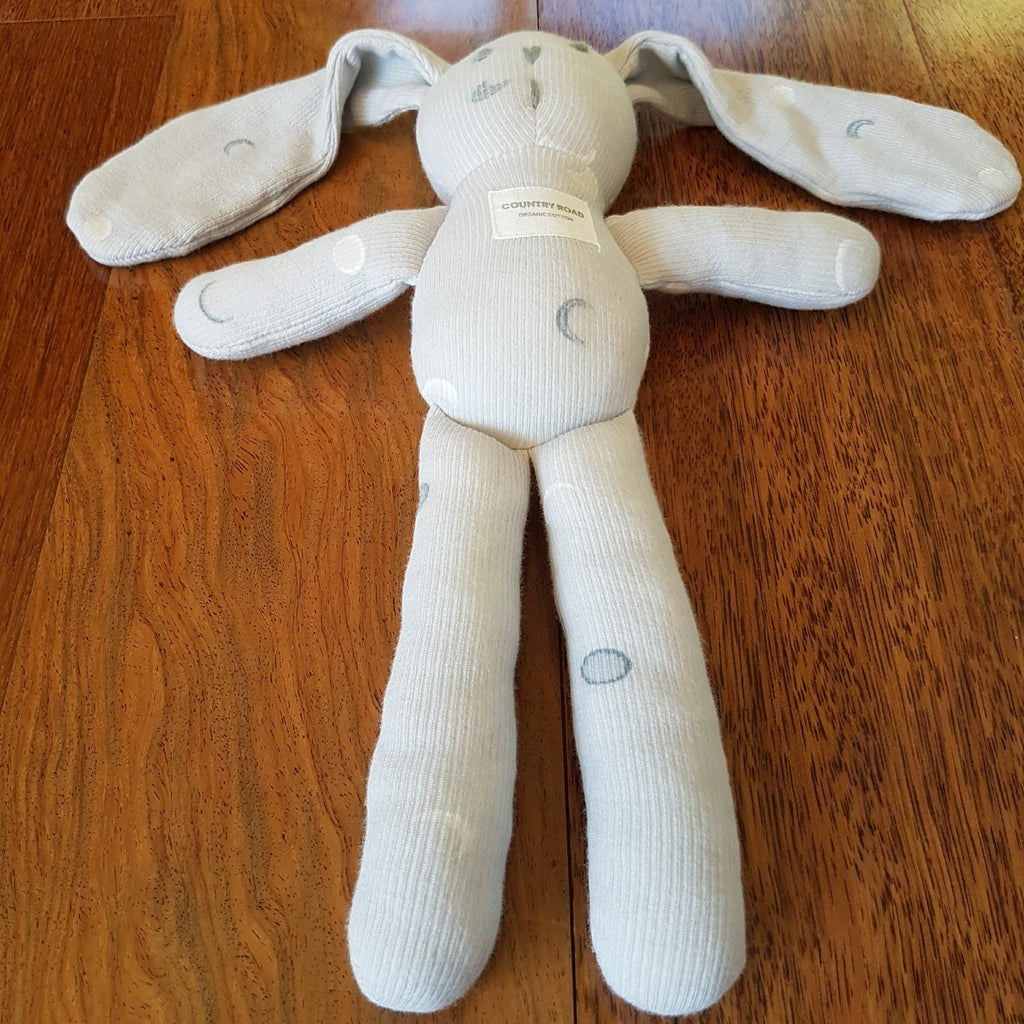 Country Road BUNNY RABBIT Baby Lovey Organic Cotton Comforter Security Soft Toy4