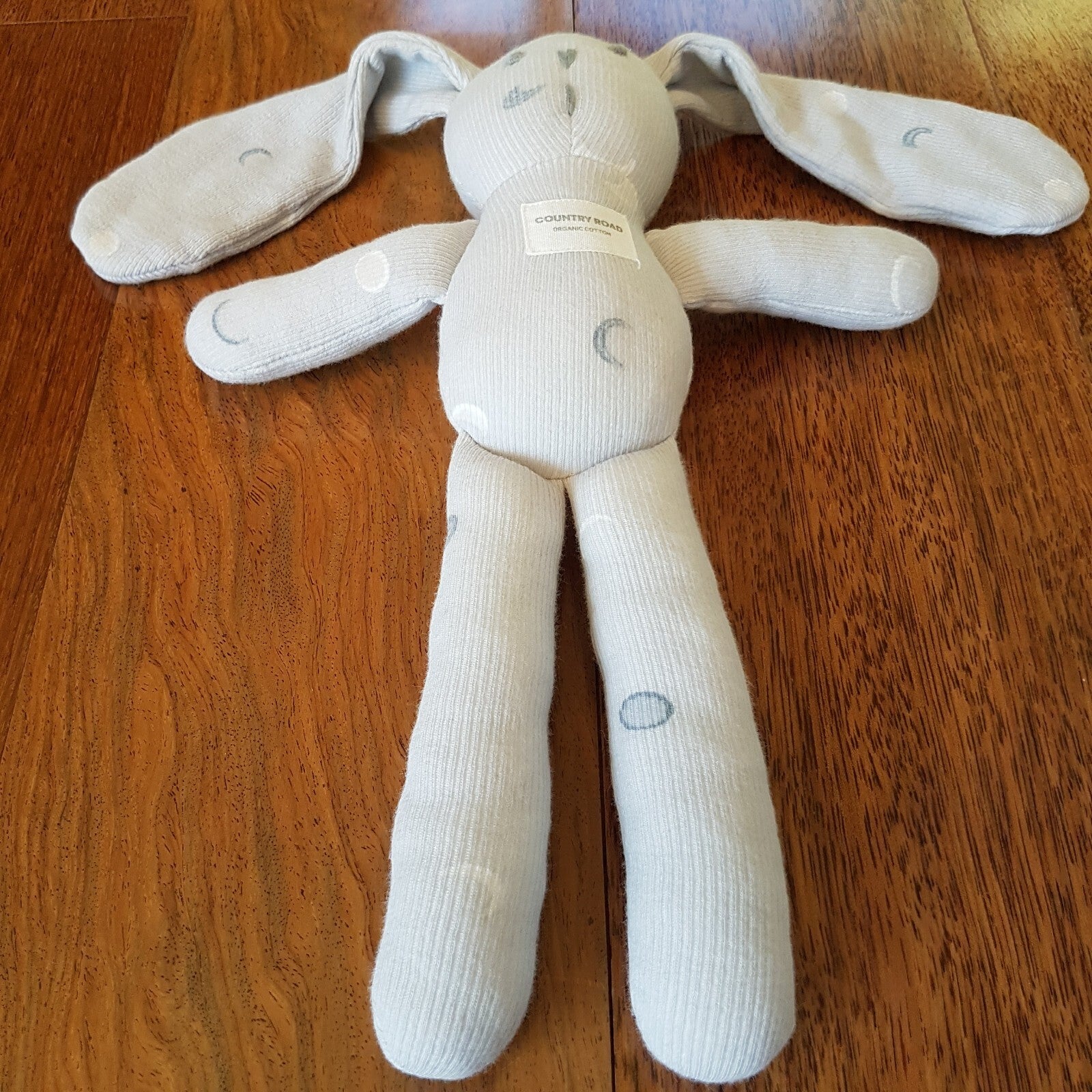 Country Road BUNNY RABBIT Baby Lovey Organic Cotton Comforter Security Soft Toy4