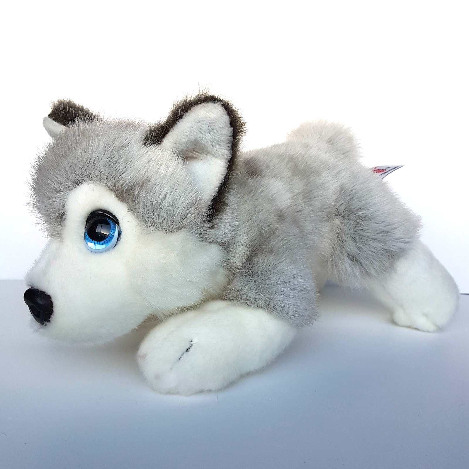 Cuddle Puppies HUSKY MALAMUTE Dog Plush Stuffed Animal Soft Toy Weighted Beanbag0