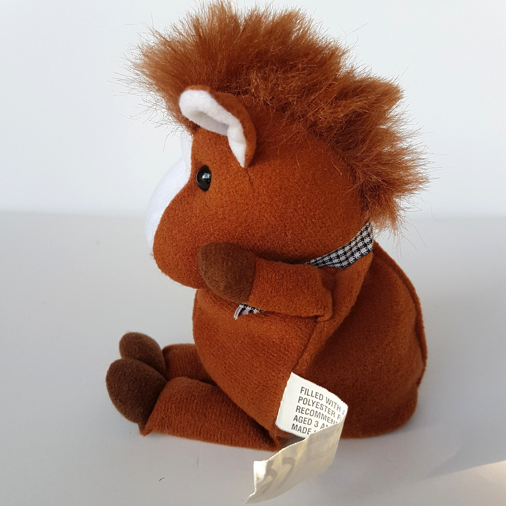 Adorable PONY HORSE Plush Stuffed Animal Soft Toy Beanbag Kids Toy Small Brown7
