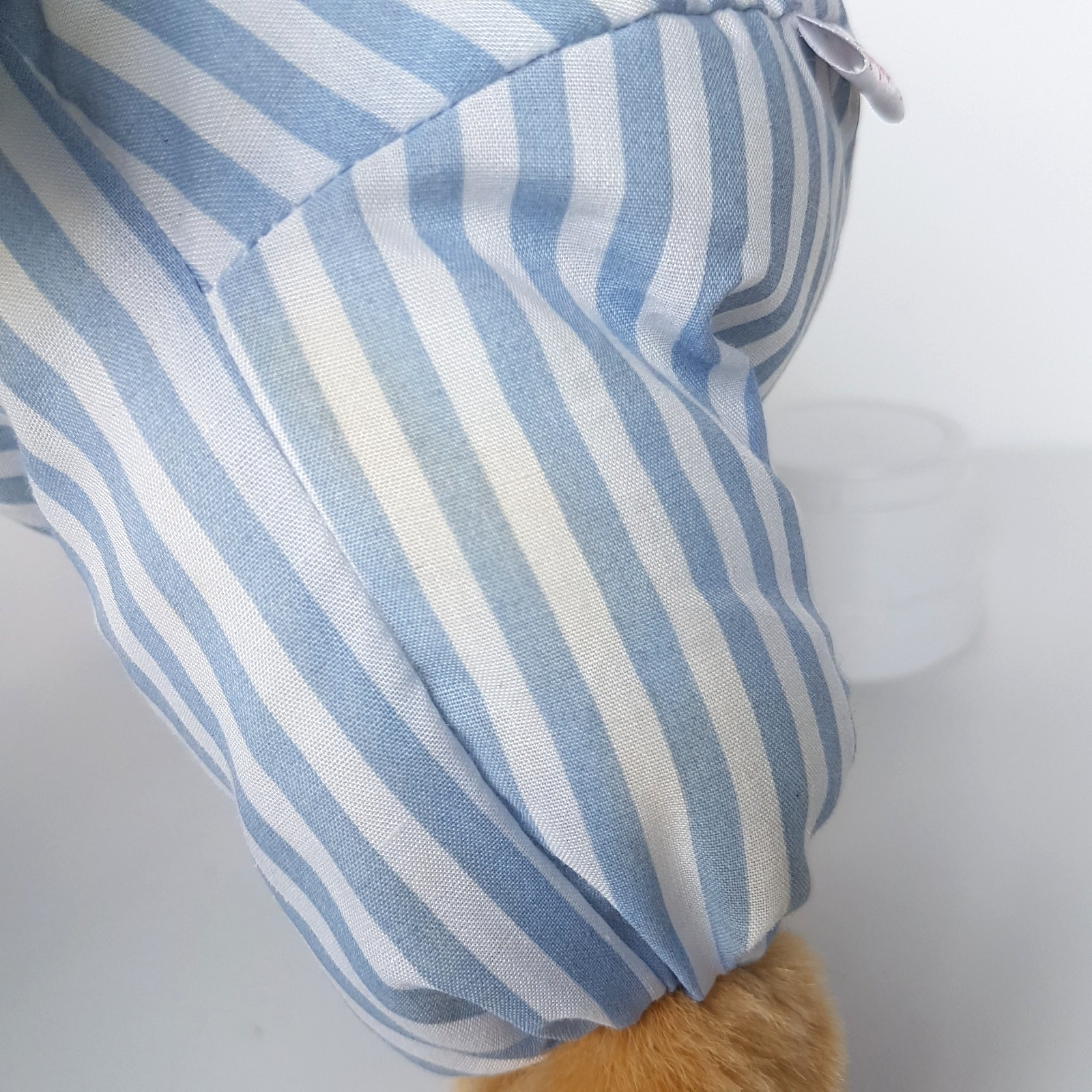 Canterbury Toys PUFFY BEAR Stuffed Animal 29cm Soft Toy Teddy Puffy Body Stripe8
