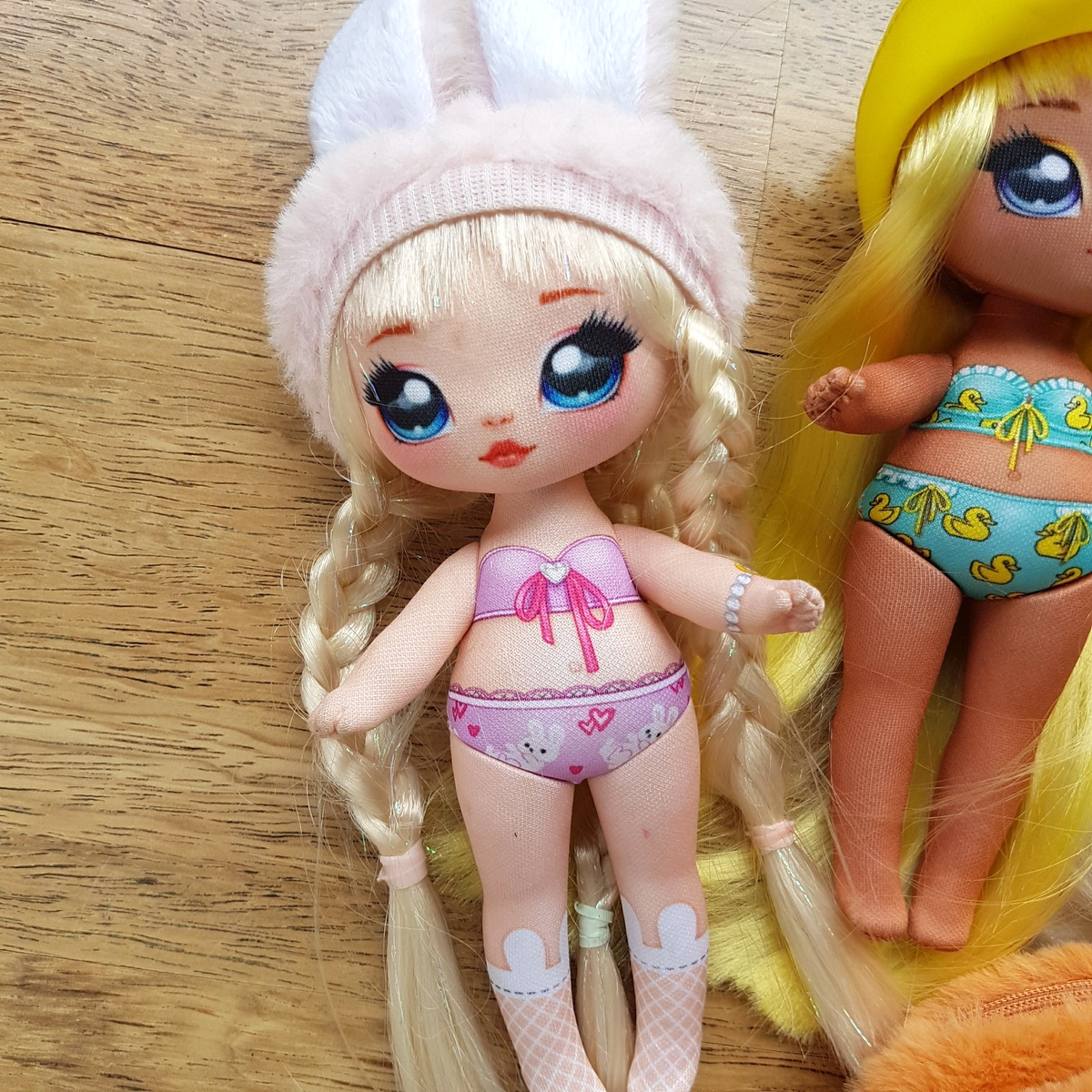 Na Na Na Surprise DOLLS LOT Fashion Dolls Kids Doll Bundle Rabbit Cat Fox Meow1