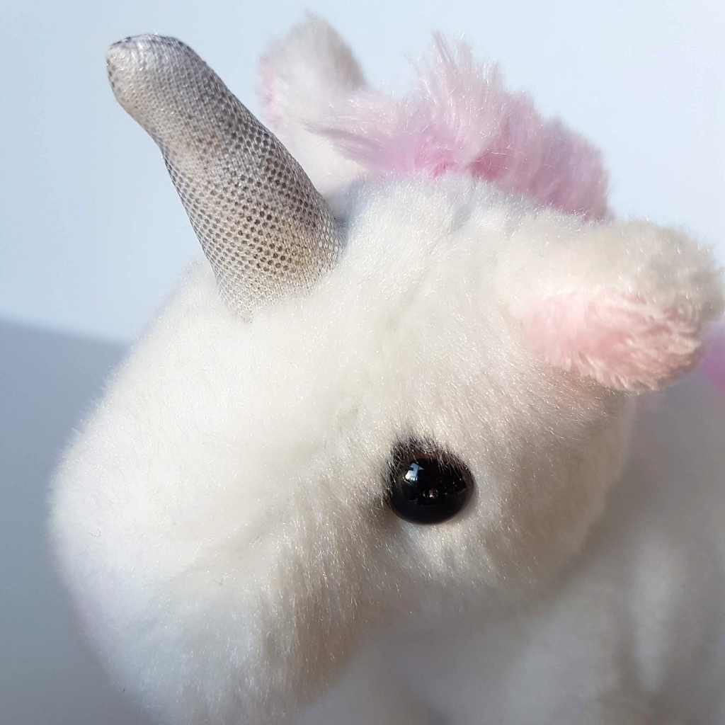 Aurora Fancy Pals UNICORN Plush White Pink Stuffed Magic Animal Soft Toy Small1