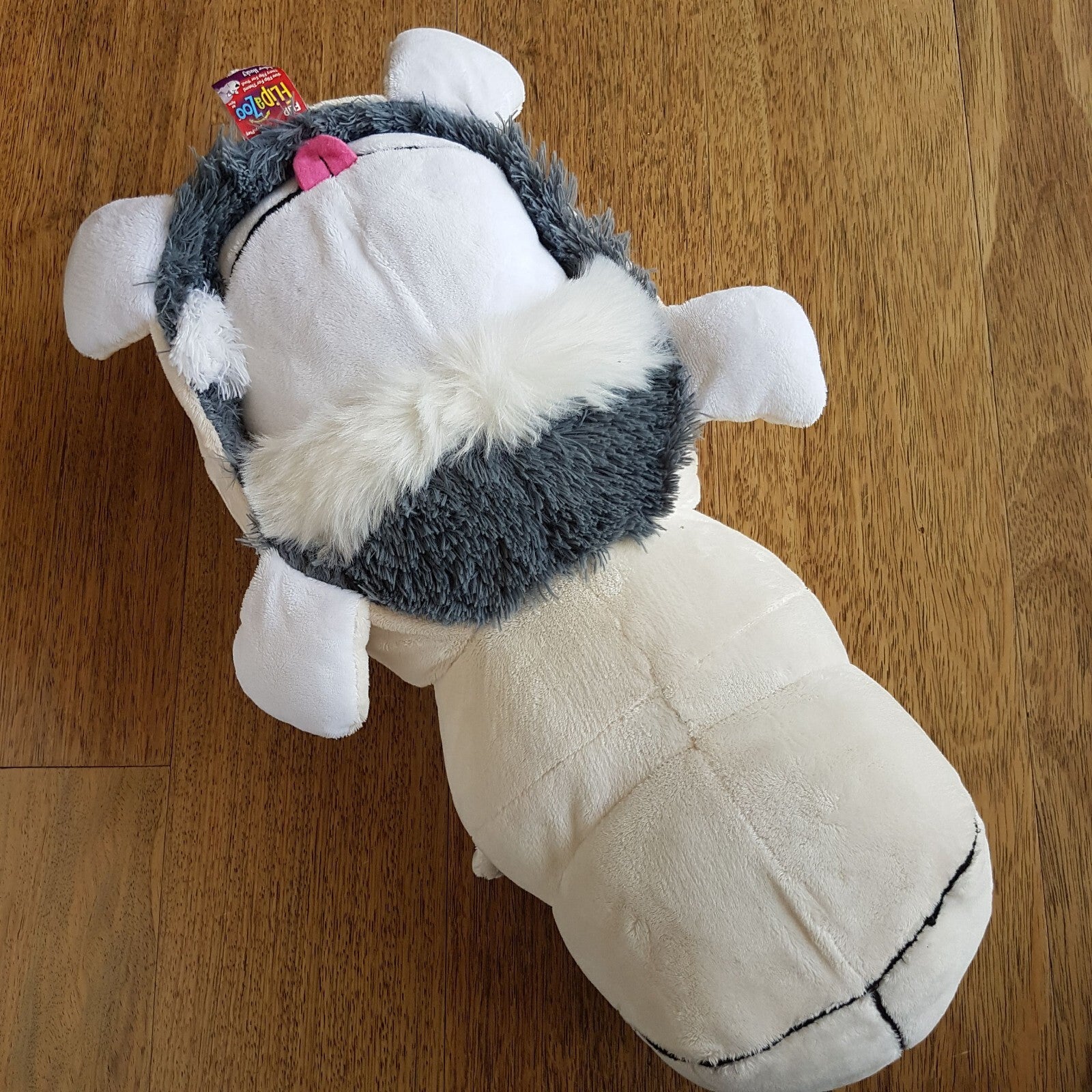 Flip a Zoo HUSKY DOG POLAR BEAR Plush 48cm Stuffed Animal Soft Toy Reversible13