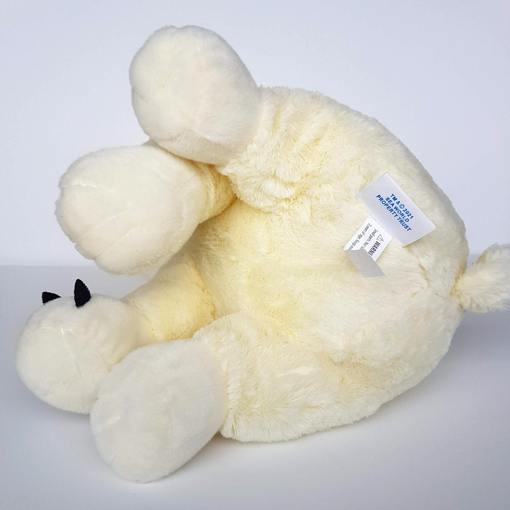 Sea World POLAR BEAR 34cm Plush Stuffed Animal Wild Soft Toy Snow Animals Cute10