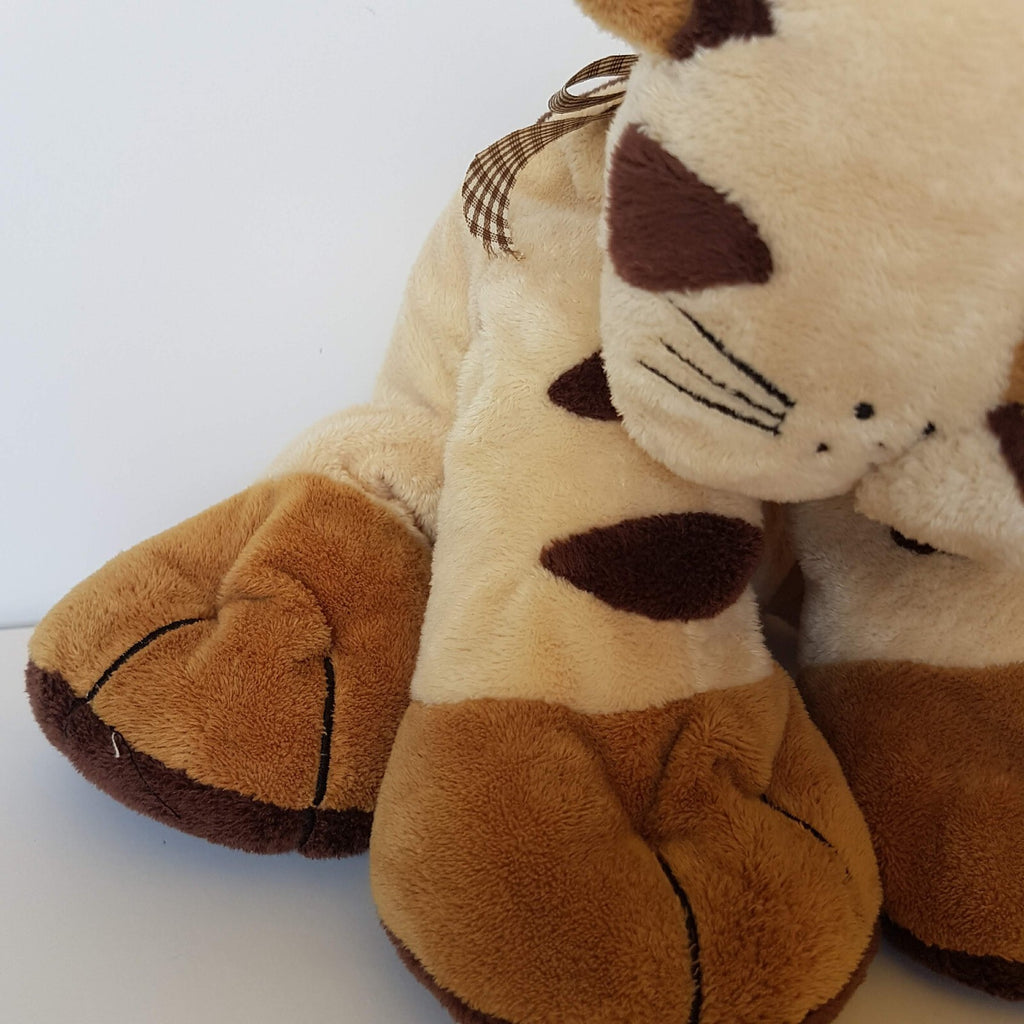 Teddy & Friends TIGER Plush Floppy 20cm Wild Cat Stuffed Animal Soft Toy Cute3