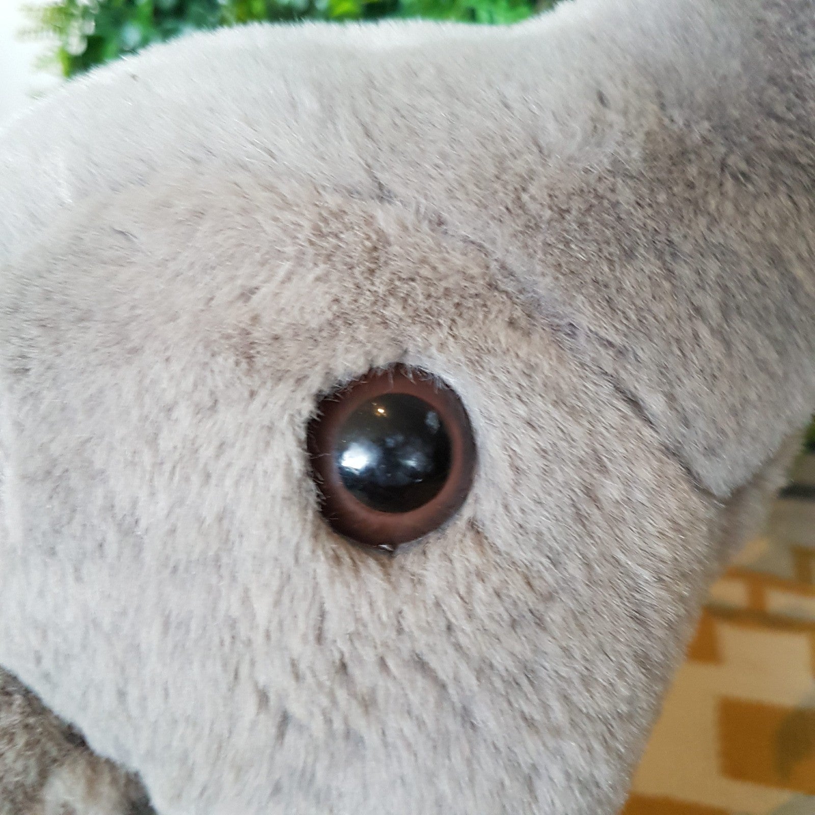 Korimco LARGE ELEPHANT 45cm Plush Grey Stuffed Animal Soft Toy Safari Animal Toy4