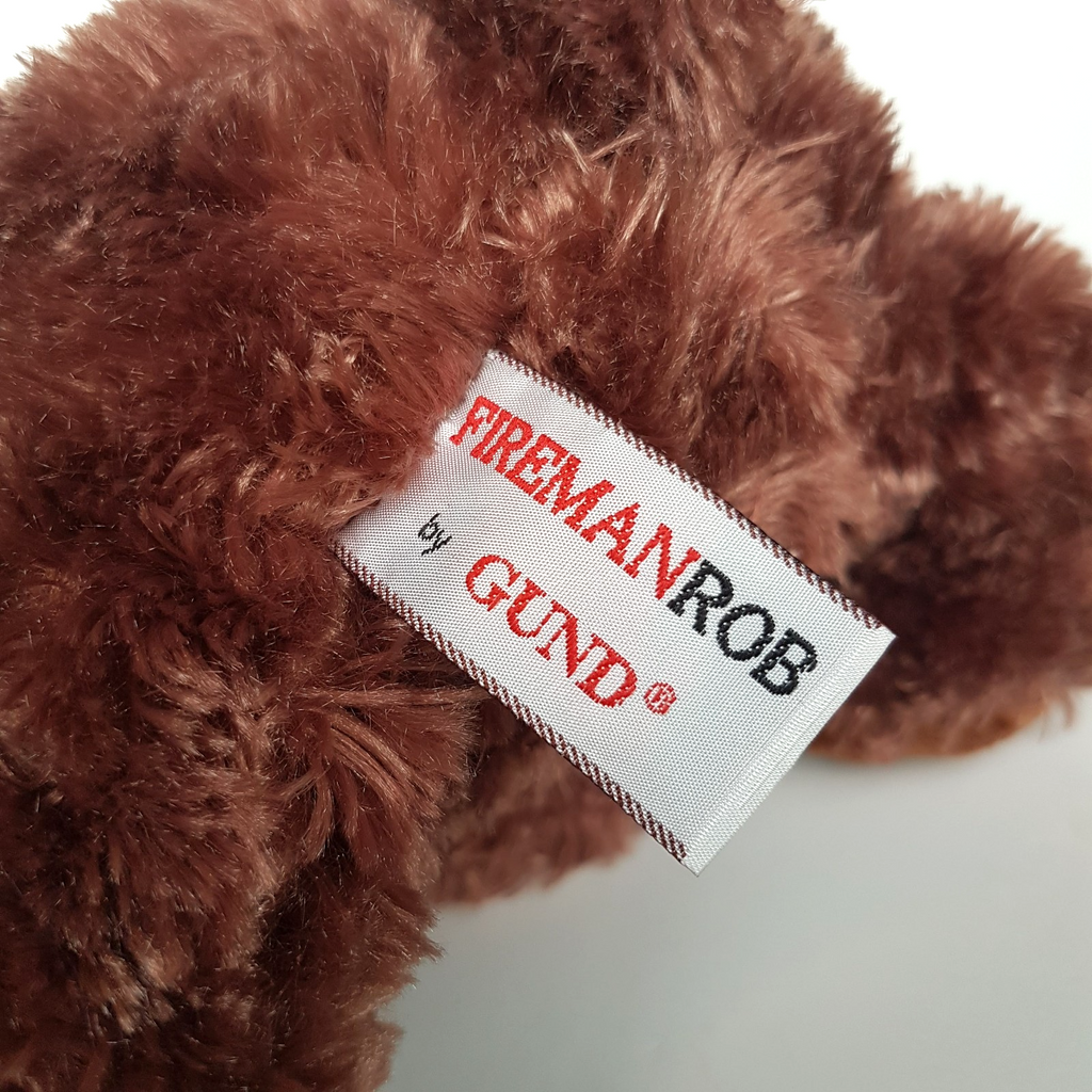 Gund FIREMAN ROB Foundation Teddy Bear HOPE 25cm Soft Toy Stuffed Animal Cute10