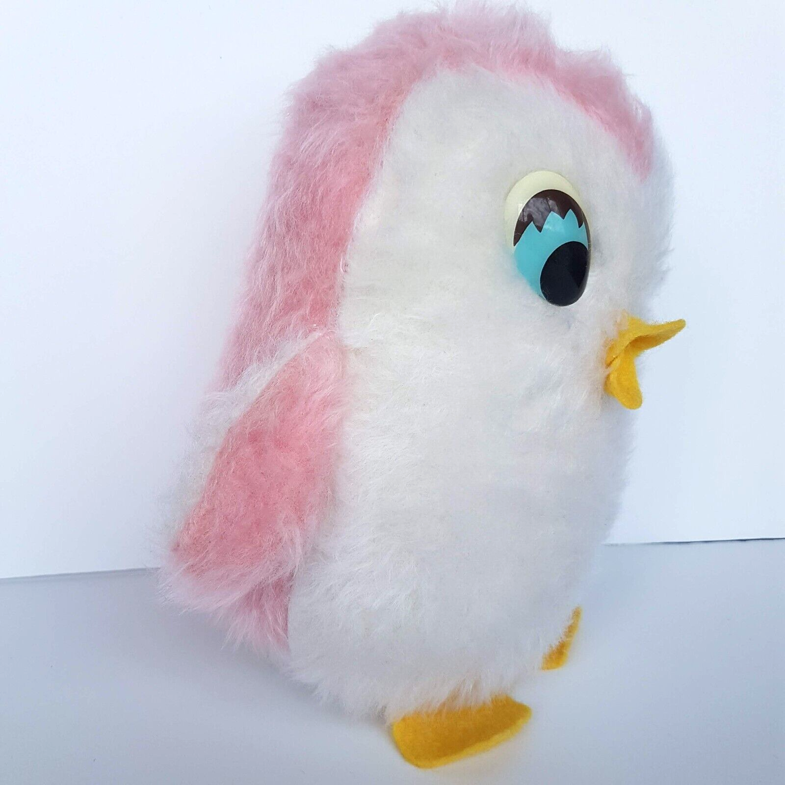 Vintage BABY CHICKEN Bird Plush 9” Stuffed Animal Soft Toy Carnival Style Cute5