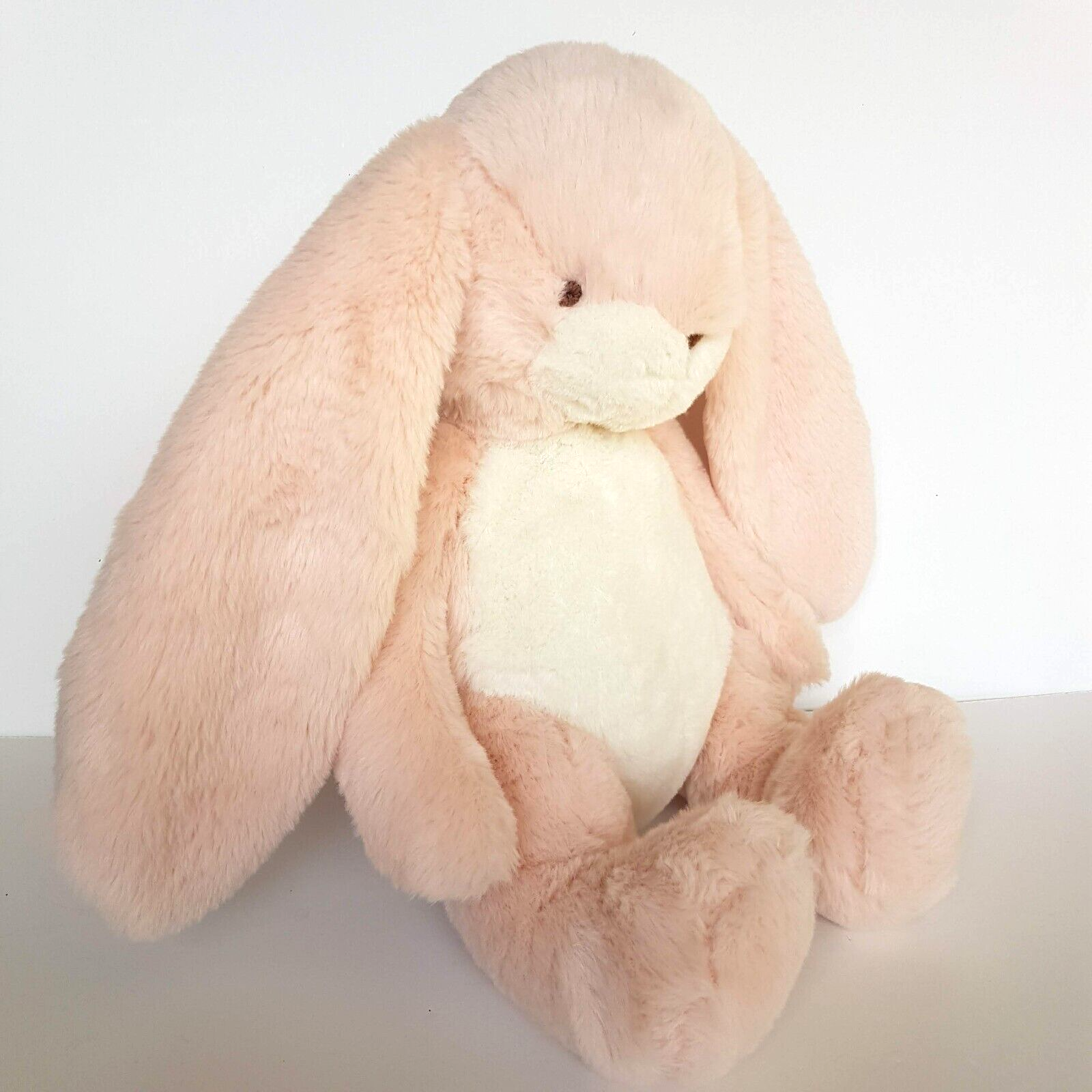 Large PINK BUNNY RABBIT Plush Floppy Super Soft Stuffed Animal Cuddle Soft Toy3