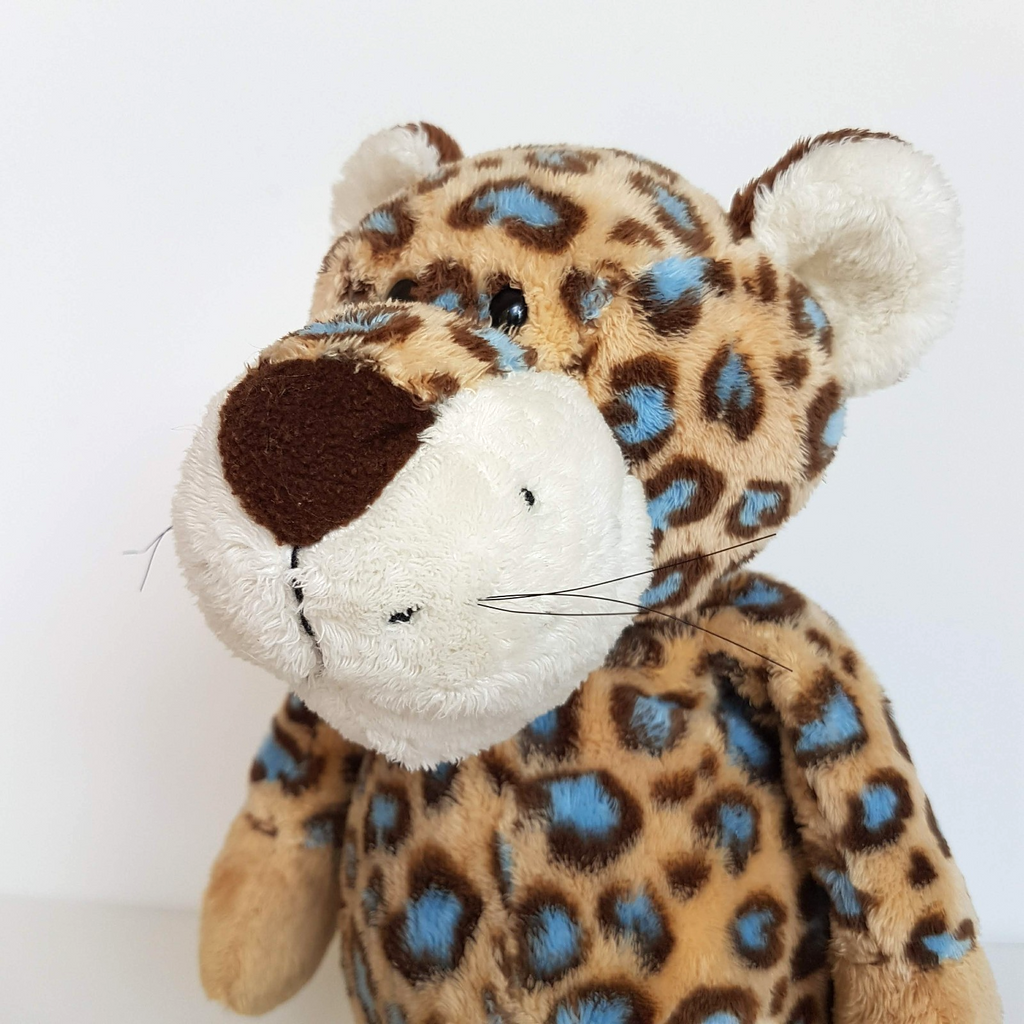 Nici LEOPARD WILD CAT Spotted Cheetah 35cm Plush Stuffed Animal Soft Toy RARE3