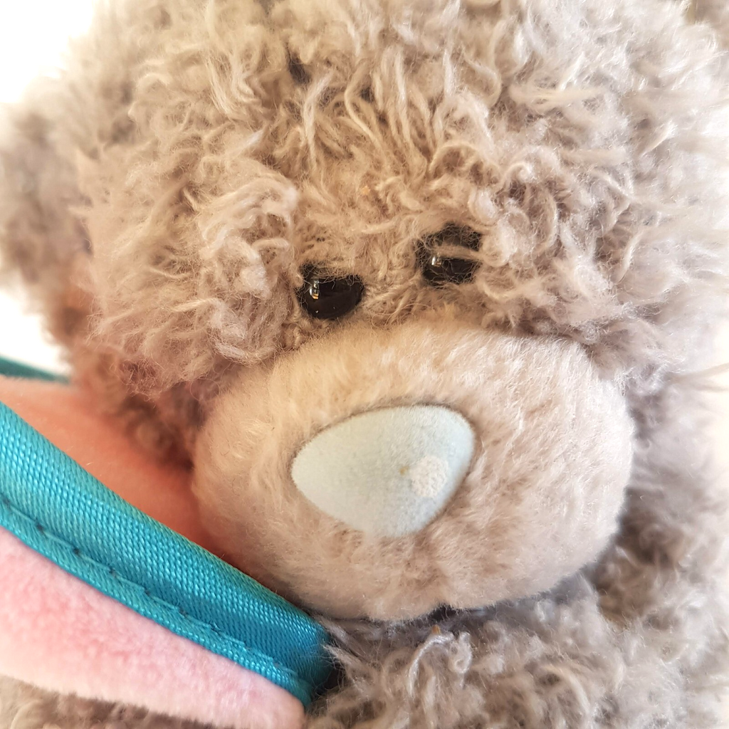 Tatty Teddy A HUG FROM ME TO YOU Plush 13cm Soft Toy Stuffed Animal Pink Blanket7