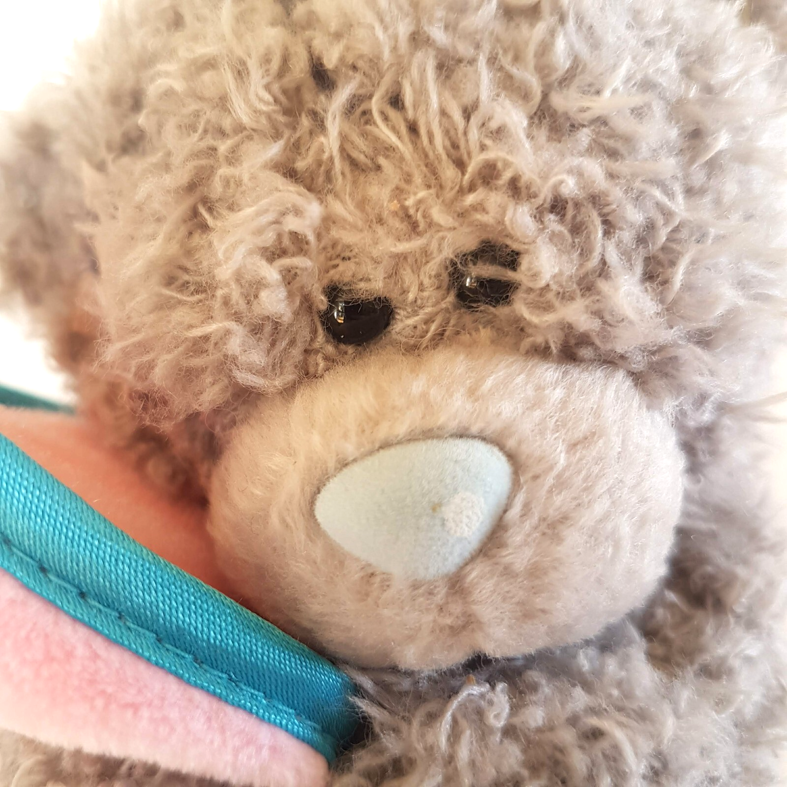 Tatty Teddy A HUG FROM ME TO YOU Plush 13cm Soft Toy Stuffed Animal Pink Blanket7