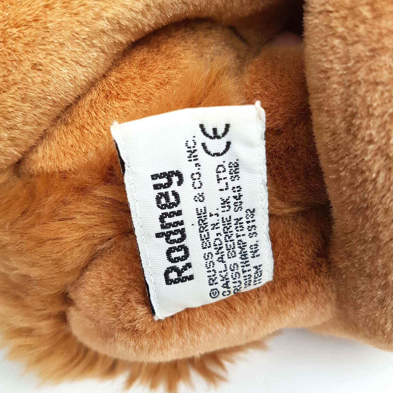Russ RODNEY CAMEL Chocolate Brown Plush Soft Toy 28cm long Desert Stuffed Animal7