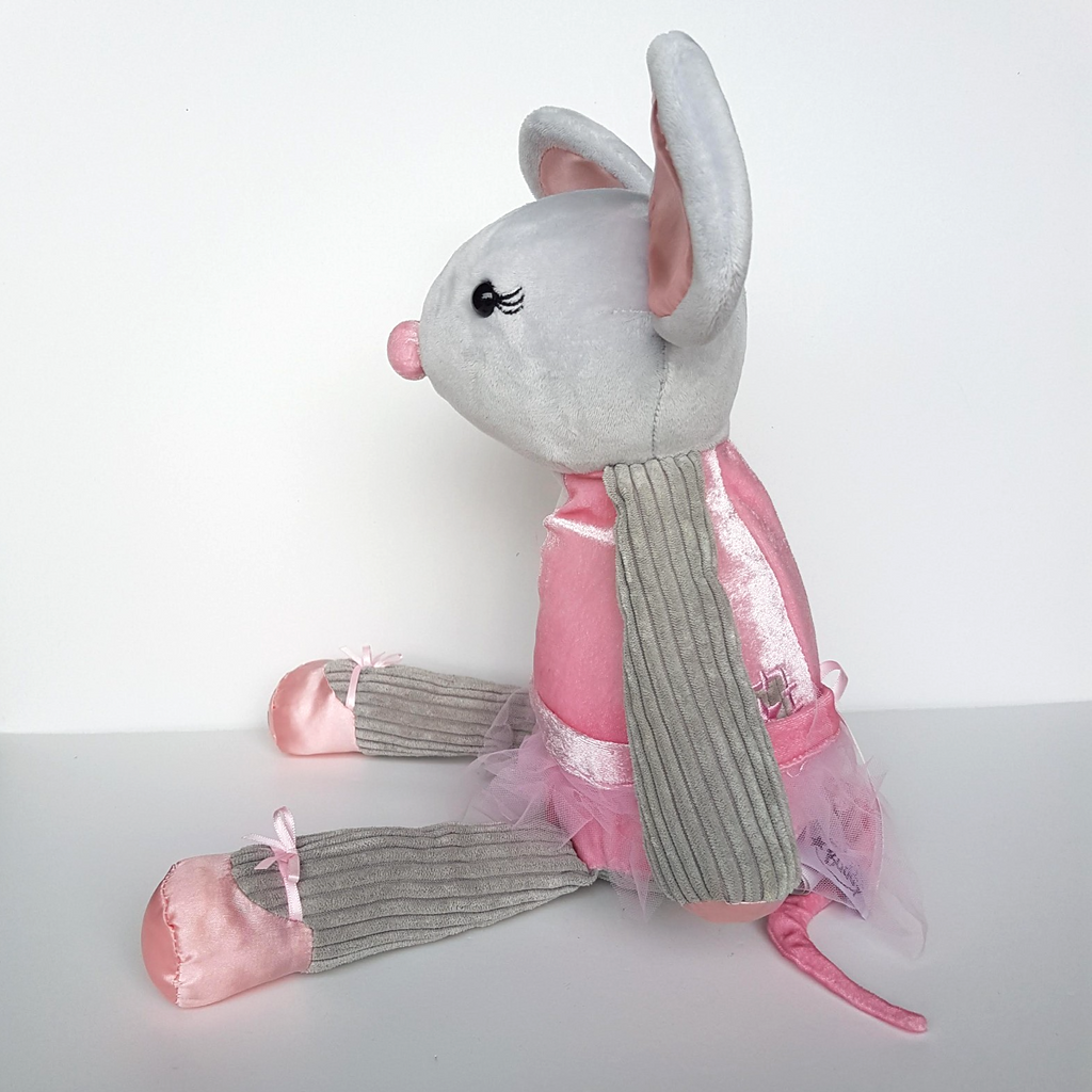 Scentsy MADDIE THE BALLERINA MOUSE Buddy No Scent Pack Stuffed Animal Soft Toy7