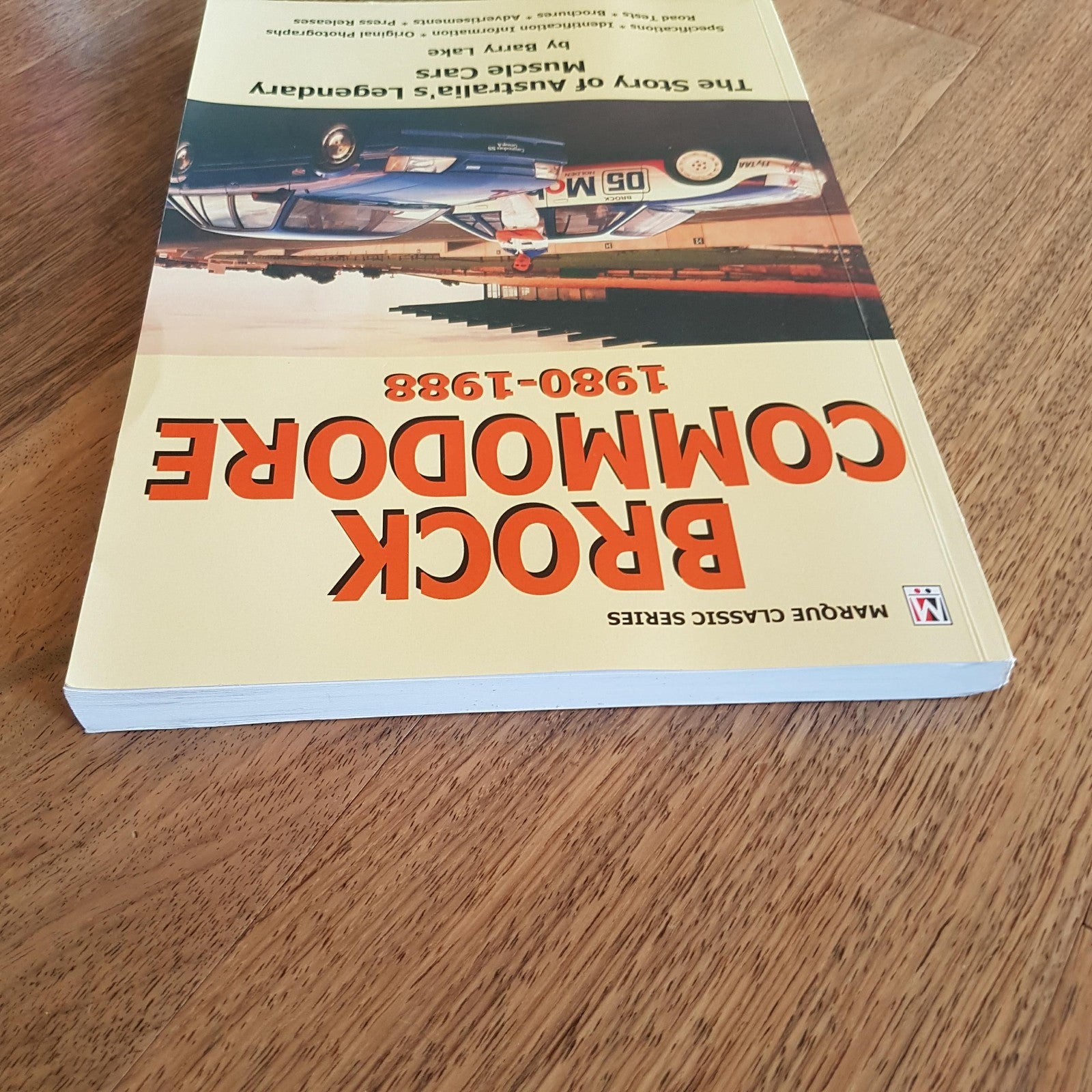 Peter BROCK COMMODORE PB Book Barry Lake Muscle Car Bathurst Holden Racing HDT3