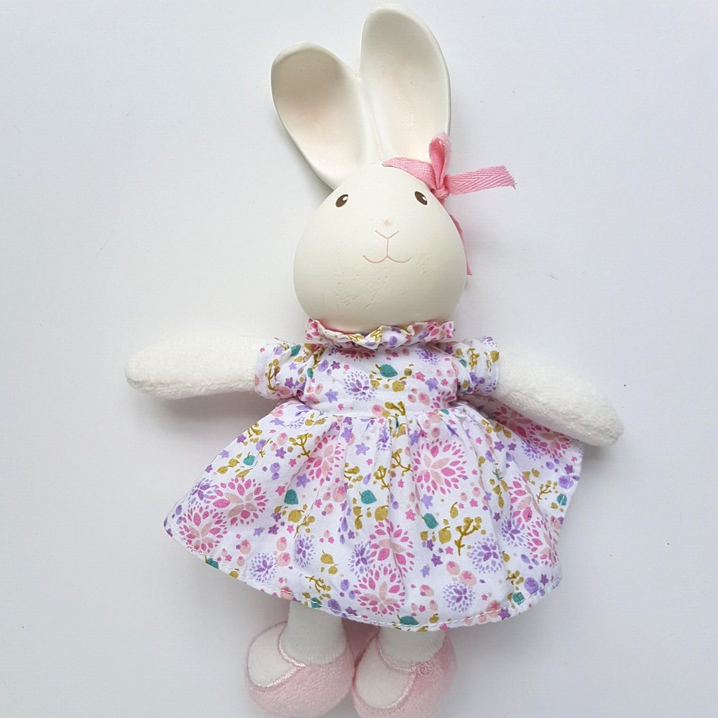 Meiya & Alvin HAVAH THE BUNNY Rabbit Lovey 23cm Baby Toy Soft Toy Stuffed Animal0