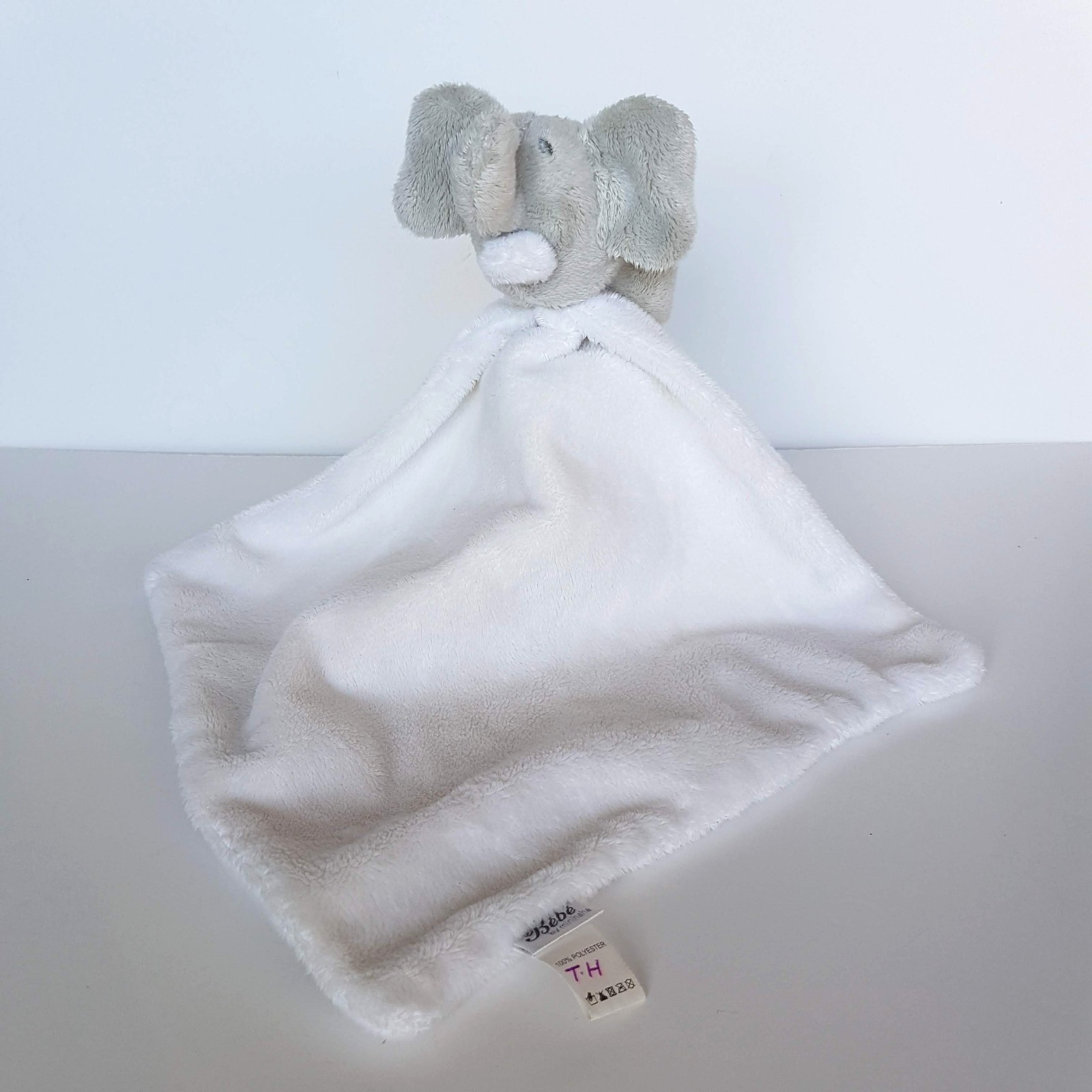 Bebe by Minihaha ELEPHANT Lovey Plush Security Comforter Sleep Blanket Soft Toy0