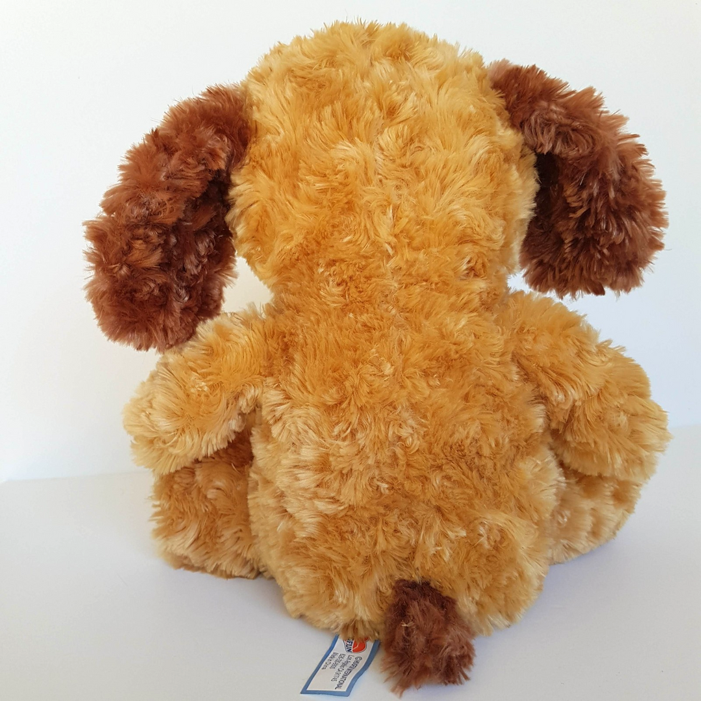 Hug Fun CUDDLY DOG Plush 28cm Puppy Stuffed Animal Soft Toy Bow Toys 'R Us5